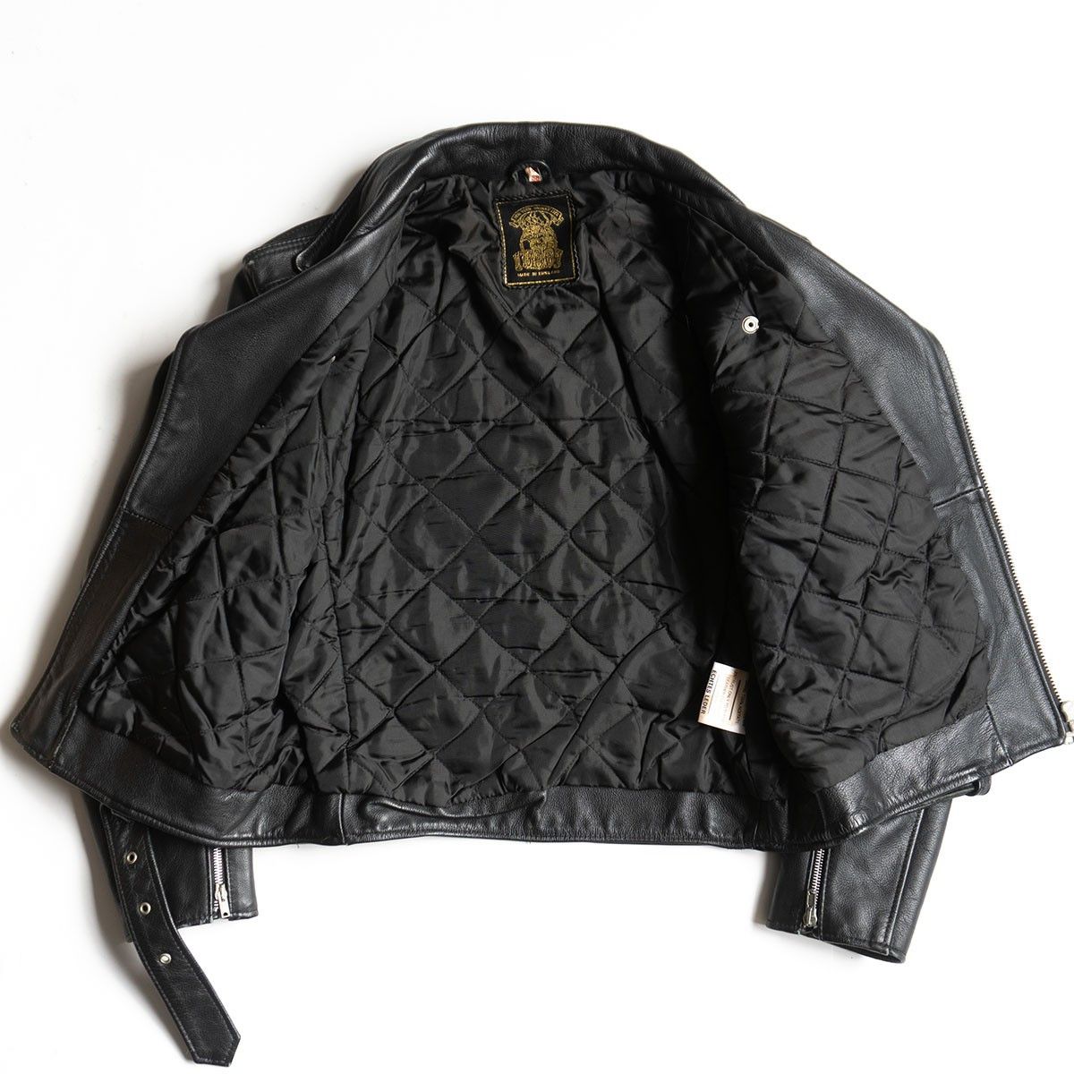 Vintage 666 triple six Double Rider Jacket Size 38 Size US M / EU 48-50 / 2 - 3 Thumbnail