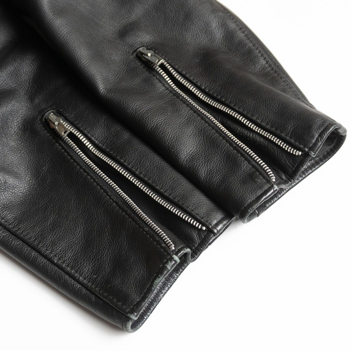Vintage 666 triple six Double Rider Jacket Size 38 Size US M / EU 48-50 / 2 - 4 Thumbnail