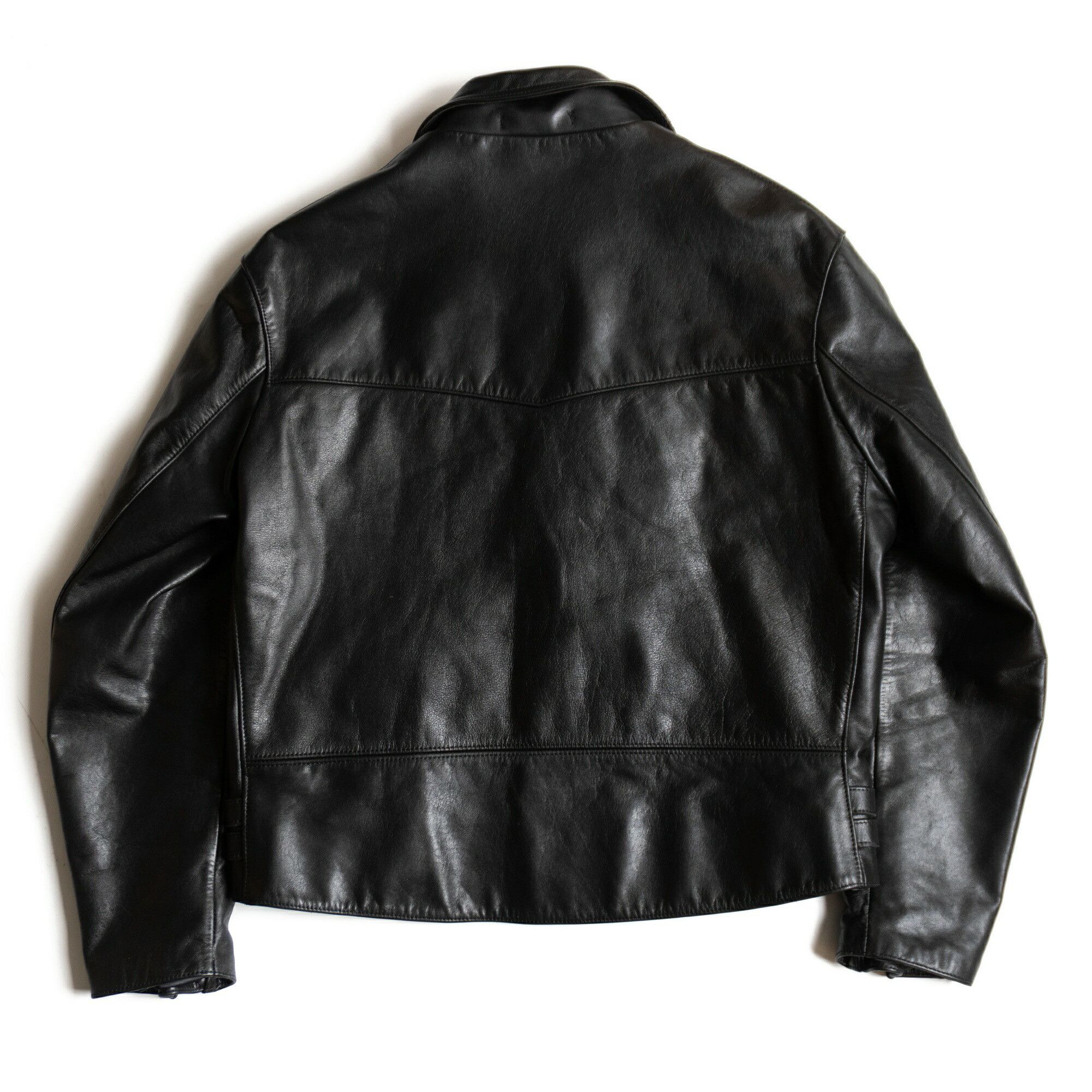 Vintage 666 triple six 46 UK Steerhide Double Riders Jacket Size 46 Size US S / EU 44-46 / 1 - 2 Thumbnail