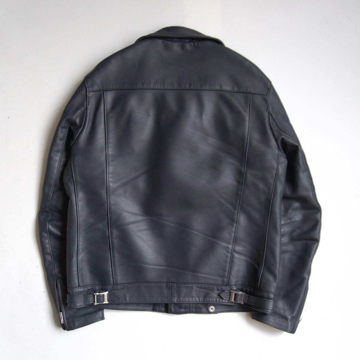 Vintage 666 triple six Asymmetrical biker jacket Size 40 Size US XXS / EU 40 - 2 Thumbnail