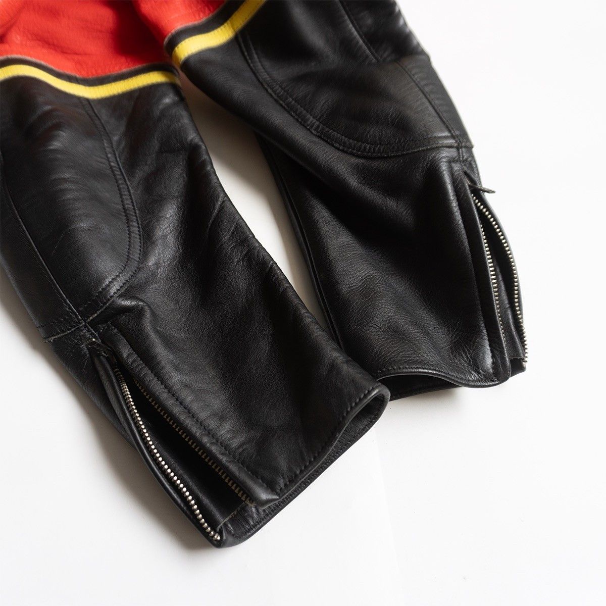 Vintage KUSHITANI Single Rider Leather Jacket Black Size L Size US L / EU 52-54 / 3 - 9 Thumbnail