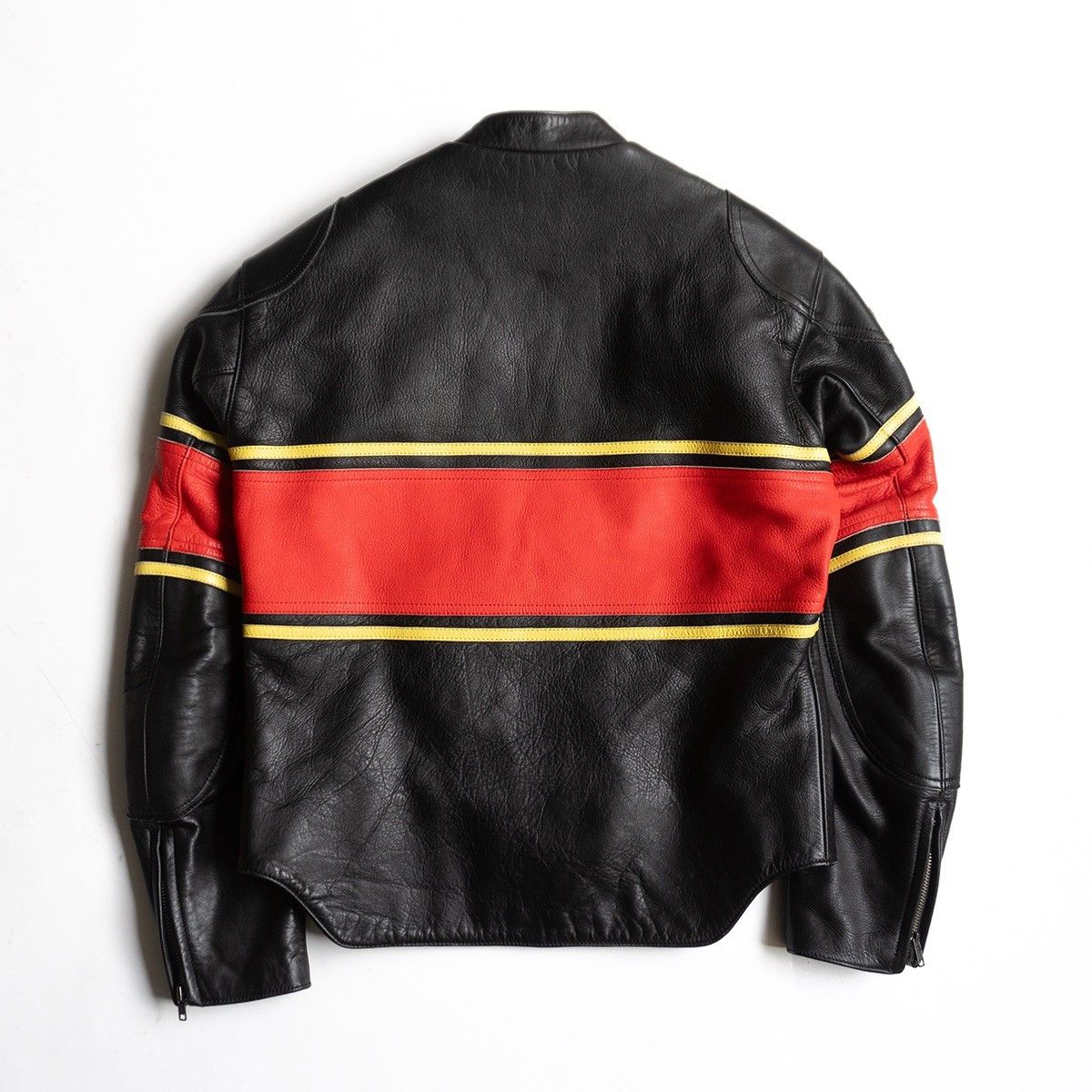 Vintage KUSHITANI Single Rider Leather Jacket Black Size L Size US L / EU 52-54 / 3 - 2 Thumbnail