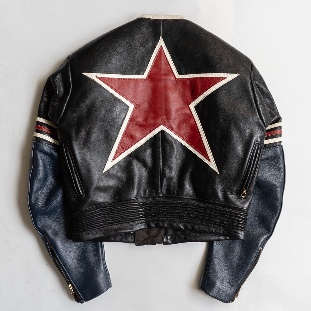 Vintage VANSON ONESTAR Motorcycle Jacket Size 38 Size US L / EU 52-54 / 3 - 2 Thumbnail