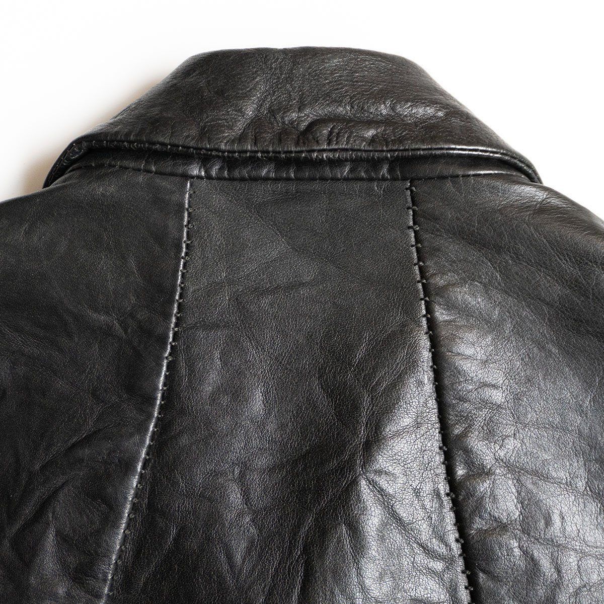 Layer-0 Layer-0 Leather jacket Black Size 46 Size US S / EU 44-46 / 1 - 4 Thumbnail