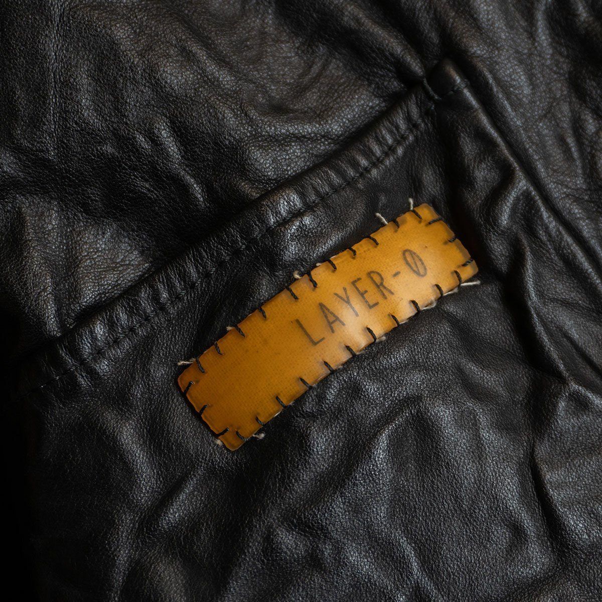 Layer-0 Layer-0 Leather jacket Black Size 46 Size US S / EU 44-46 / 1 - 7 Thumbnail