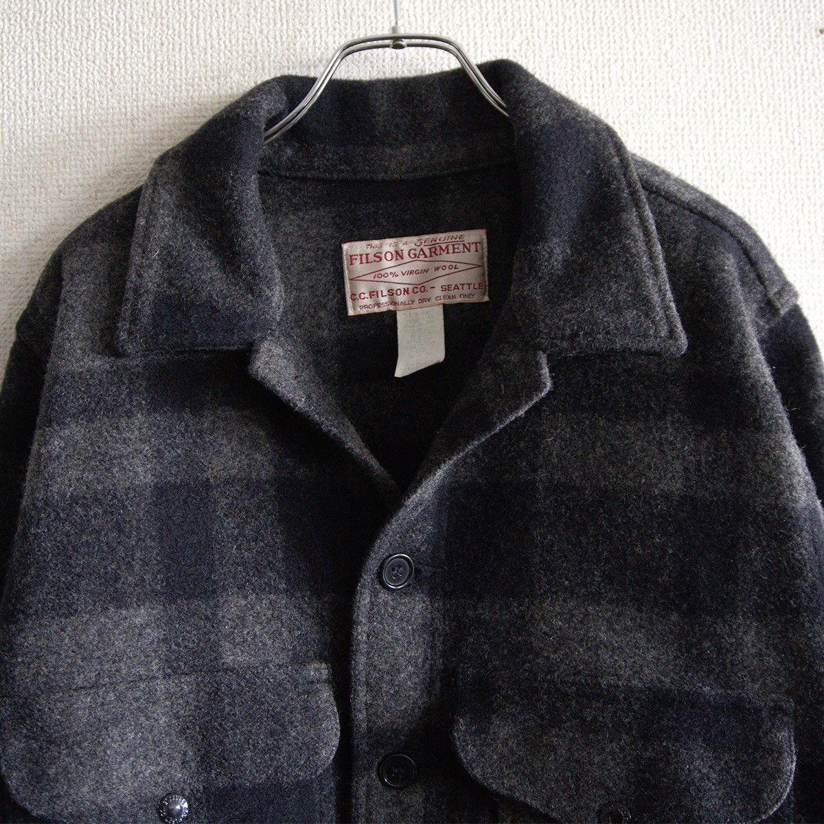Filson Filson Mackinaw Cruiser Jacket Gray Size 38 Size US M / EU 48-50 / 2 - 3 Thumbnail