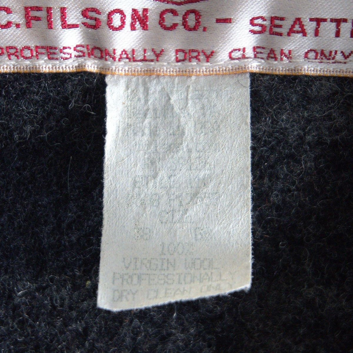 Filson Filson Mackinaw Cruiser Jacket Gray Size 38 Size US M / EU 48-50 / 2 - 7 Thumbnail