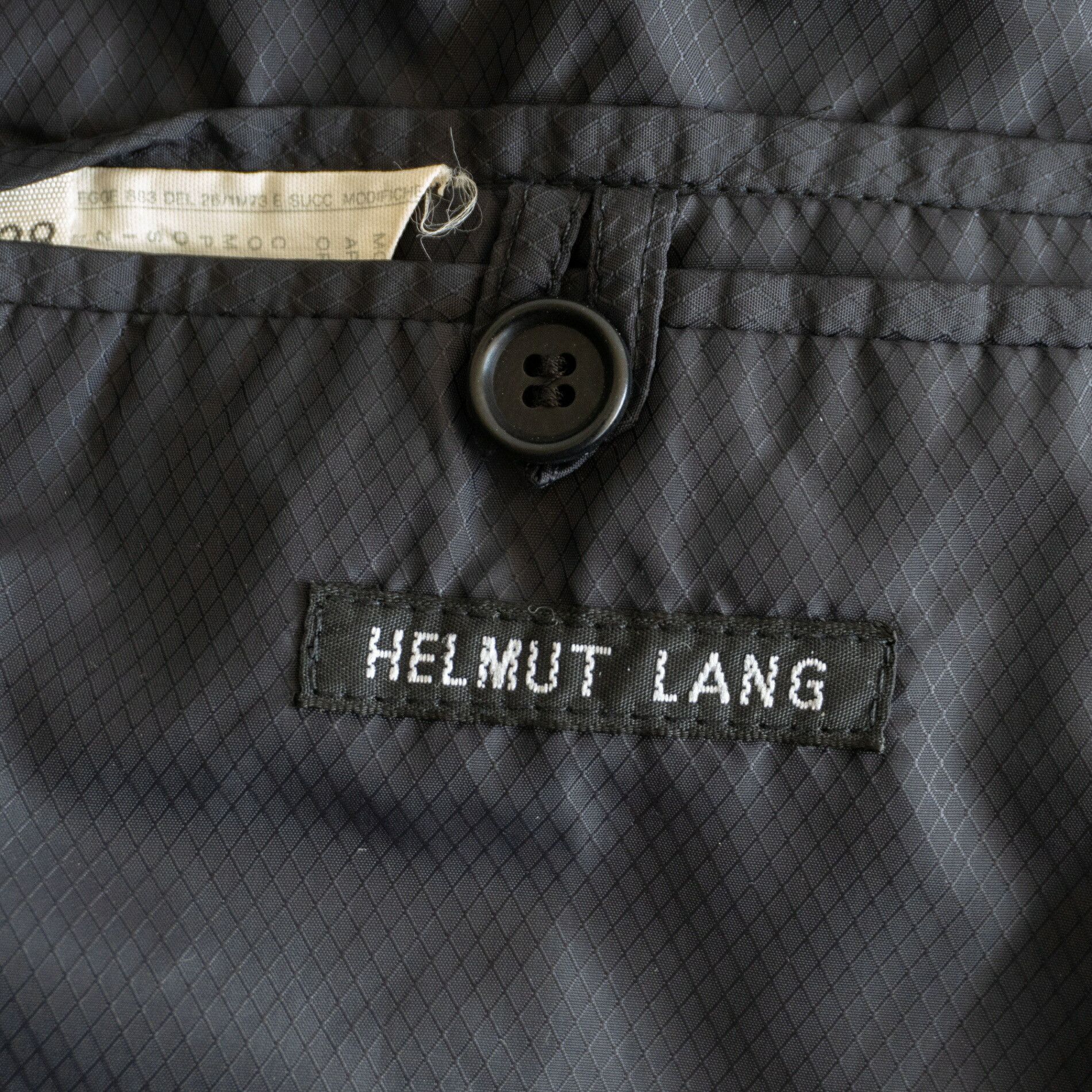 Helmut Lang Helmut Lang Signature Parachute Nylon Jacket Black Size 38 Size US L / EU 52-54 / 3 - 6 Thumbnail