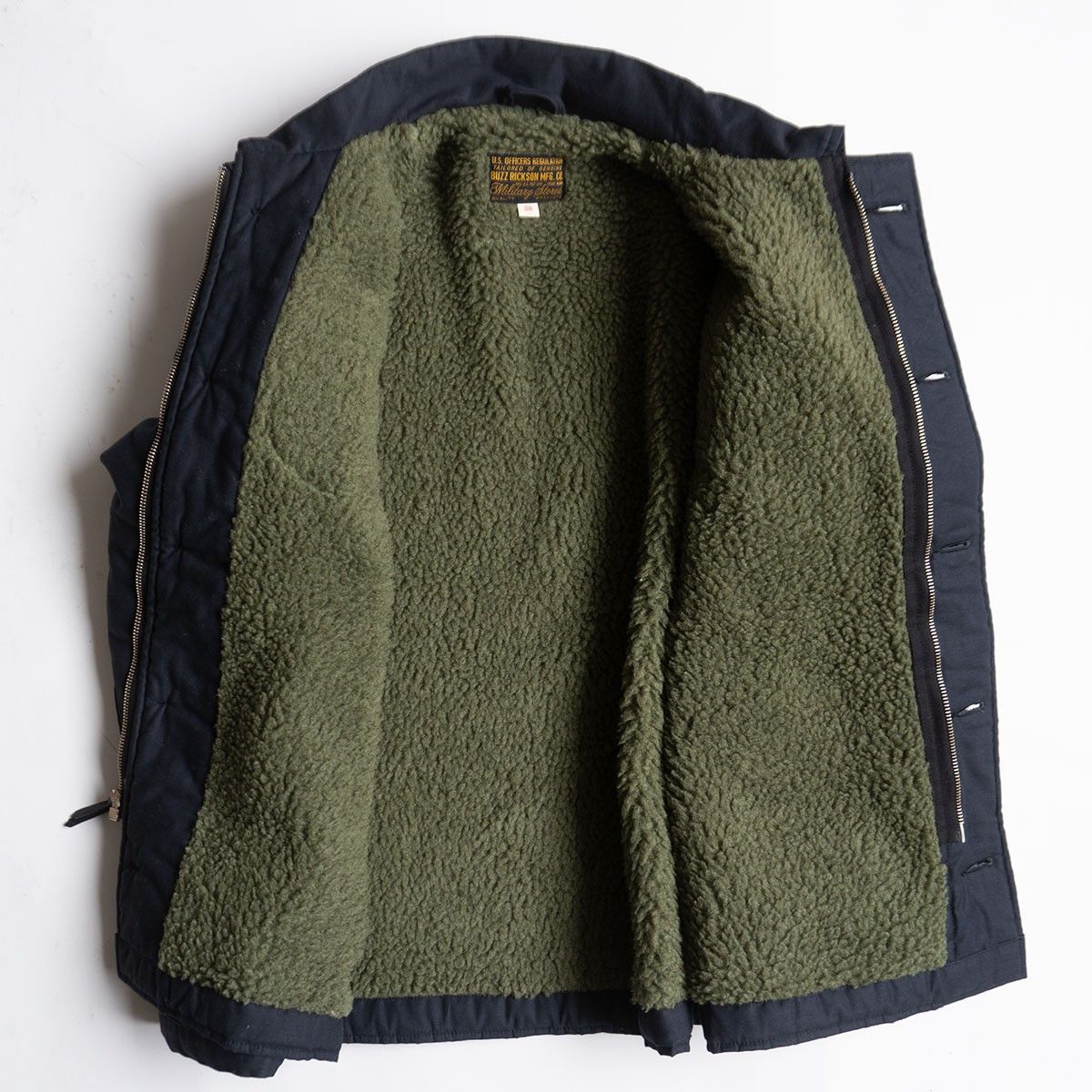Buzz Rickson's Buzz Rickson's BR14957/US NAVY A-2 DECK JACKET Size M Size US M / EU 48-50 / 2 - 3 Thumbnail