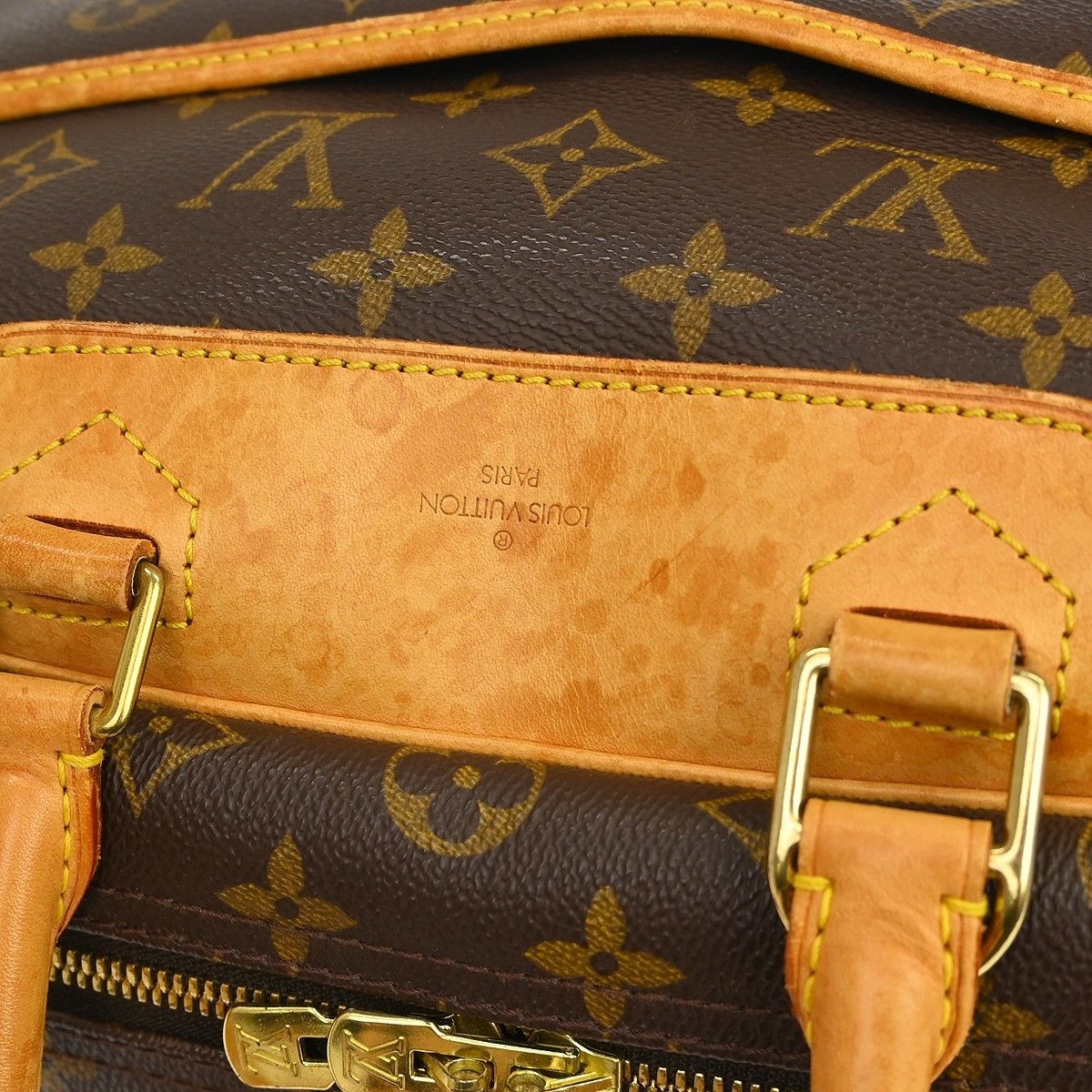 Louis Vuitton Louis Vuitton Deauville Handbag Monogram Canvas Size ONE SIZE - 13 Thumbnail