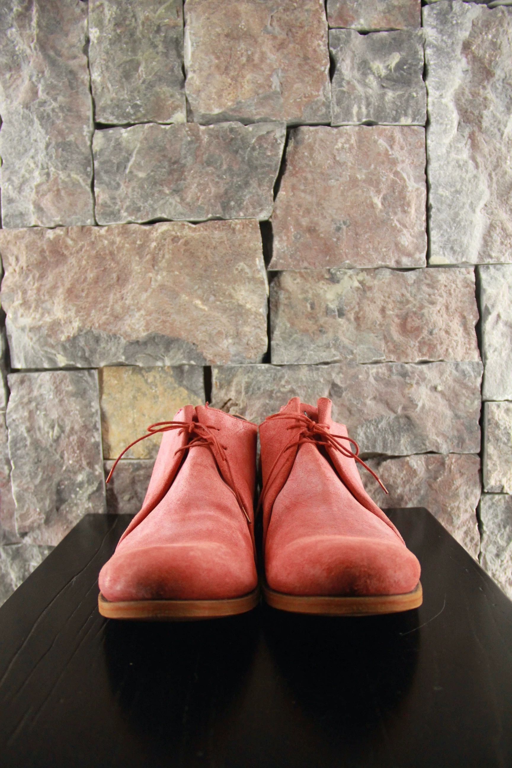 Ma+ Ma+ Red Leather Shoes Men 11 Size US 11 / EU 44 - 3 Thumbnail