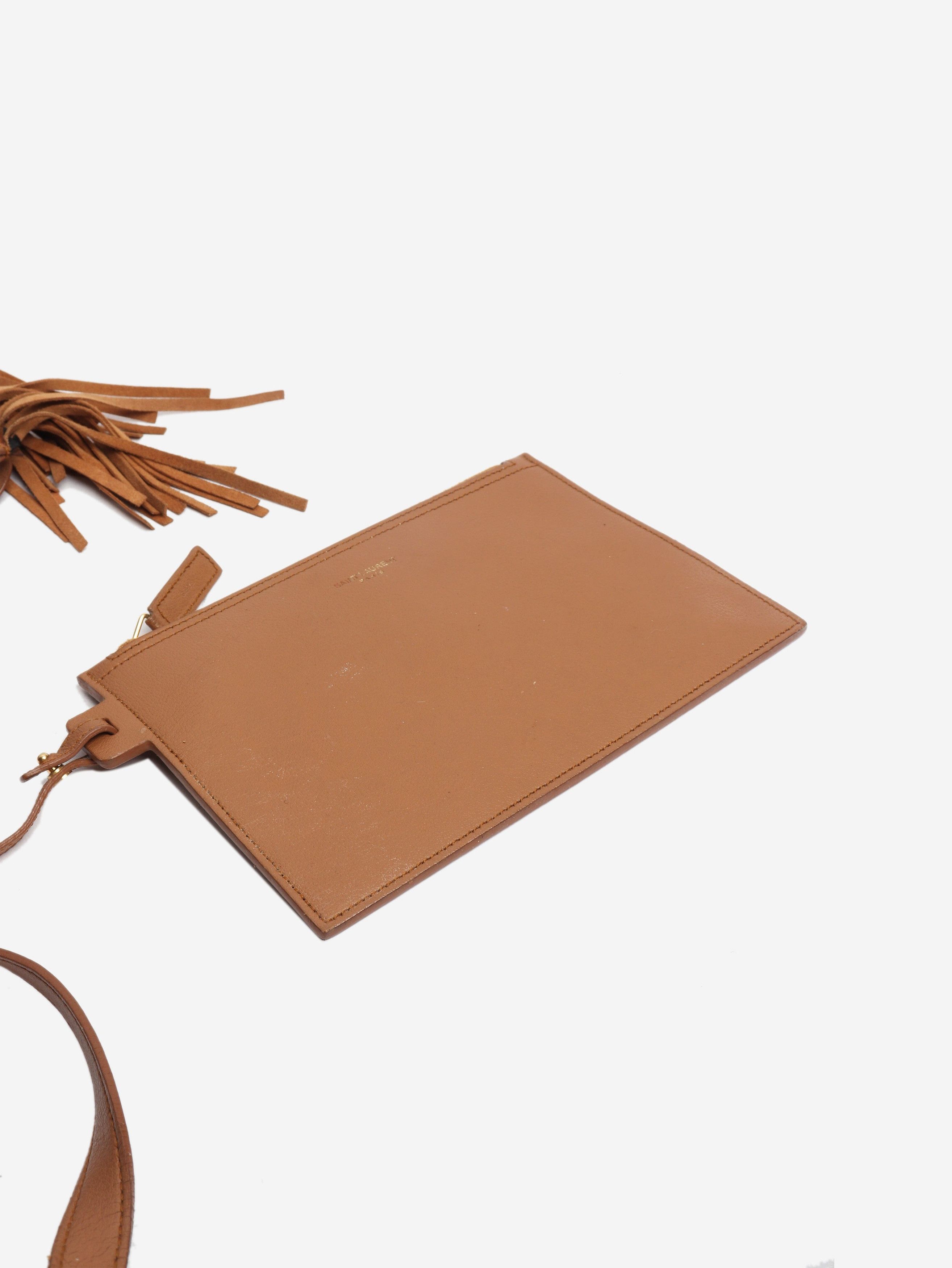Other Brown fringed leather tote bag Size ONE SIZE - 7 Thumbnail