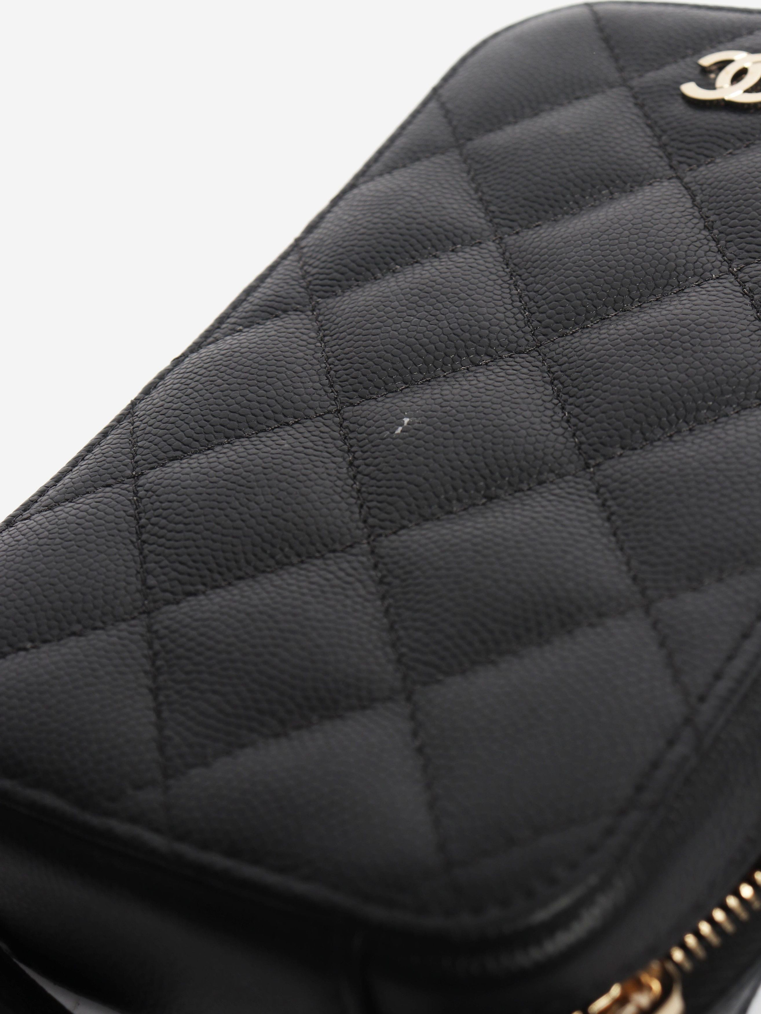 Chanel Black 2019 quilted phone holder Size ONE SIZE - 9 Thumbnail