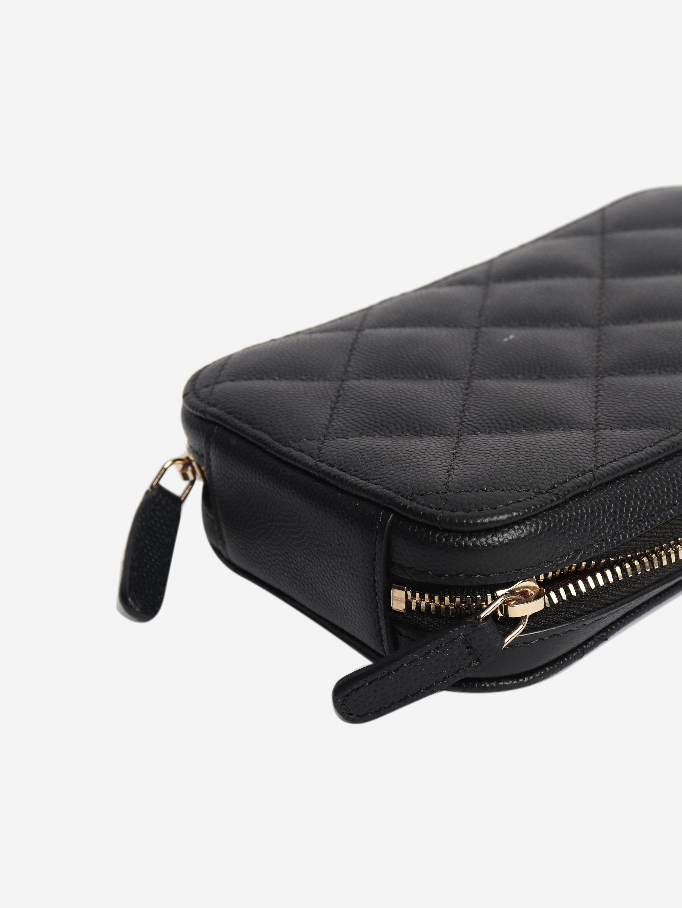 Chanel Black 2019 quilted phone holder Size ONE SIZE - 10 Thumbnail