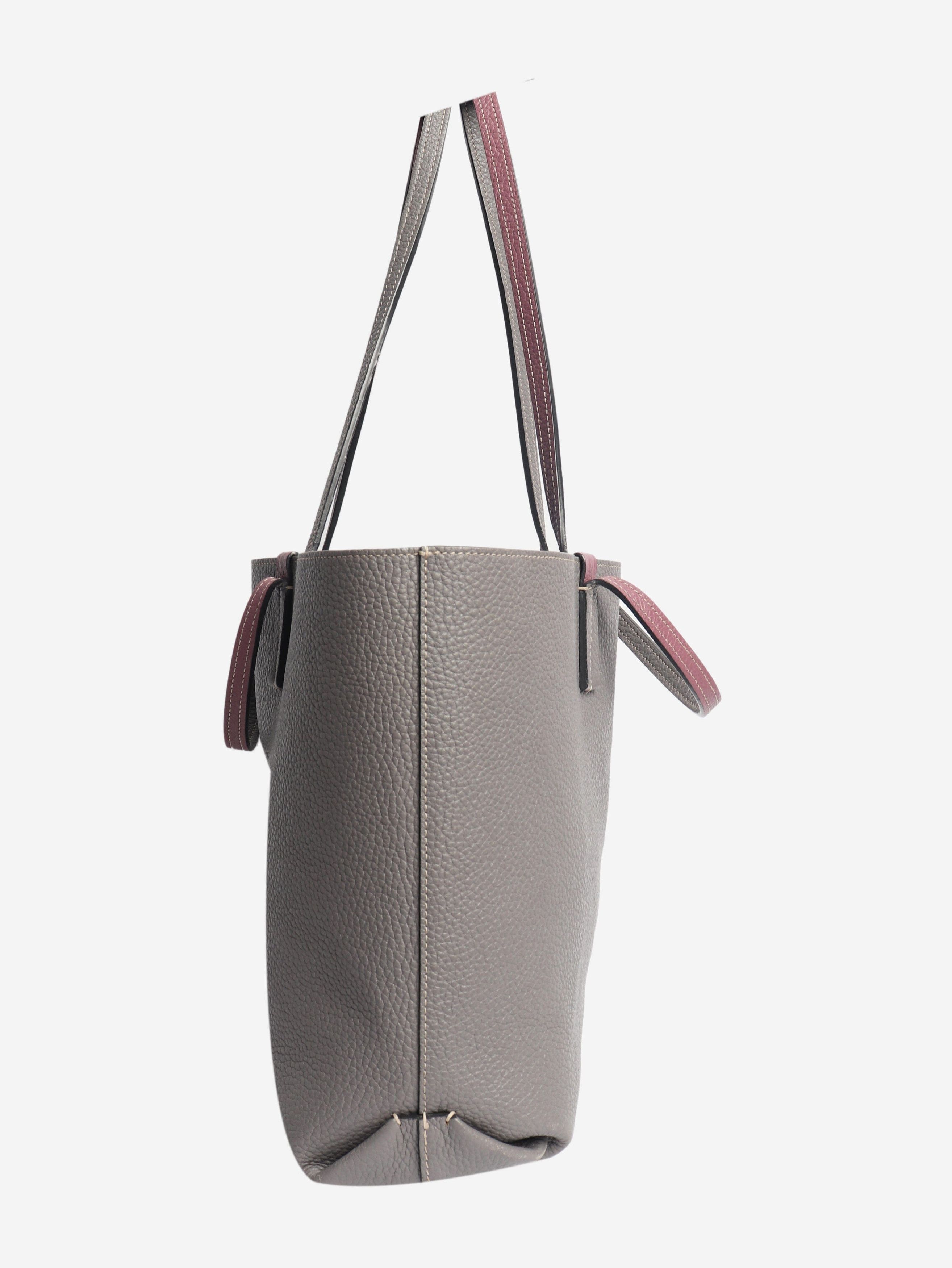 Moynat Grey leather tote bag Size ONE SIZE - 2 Thumbnail