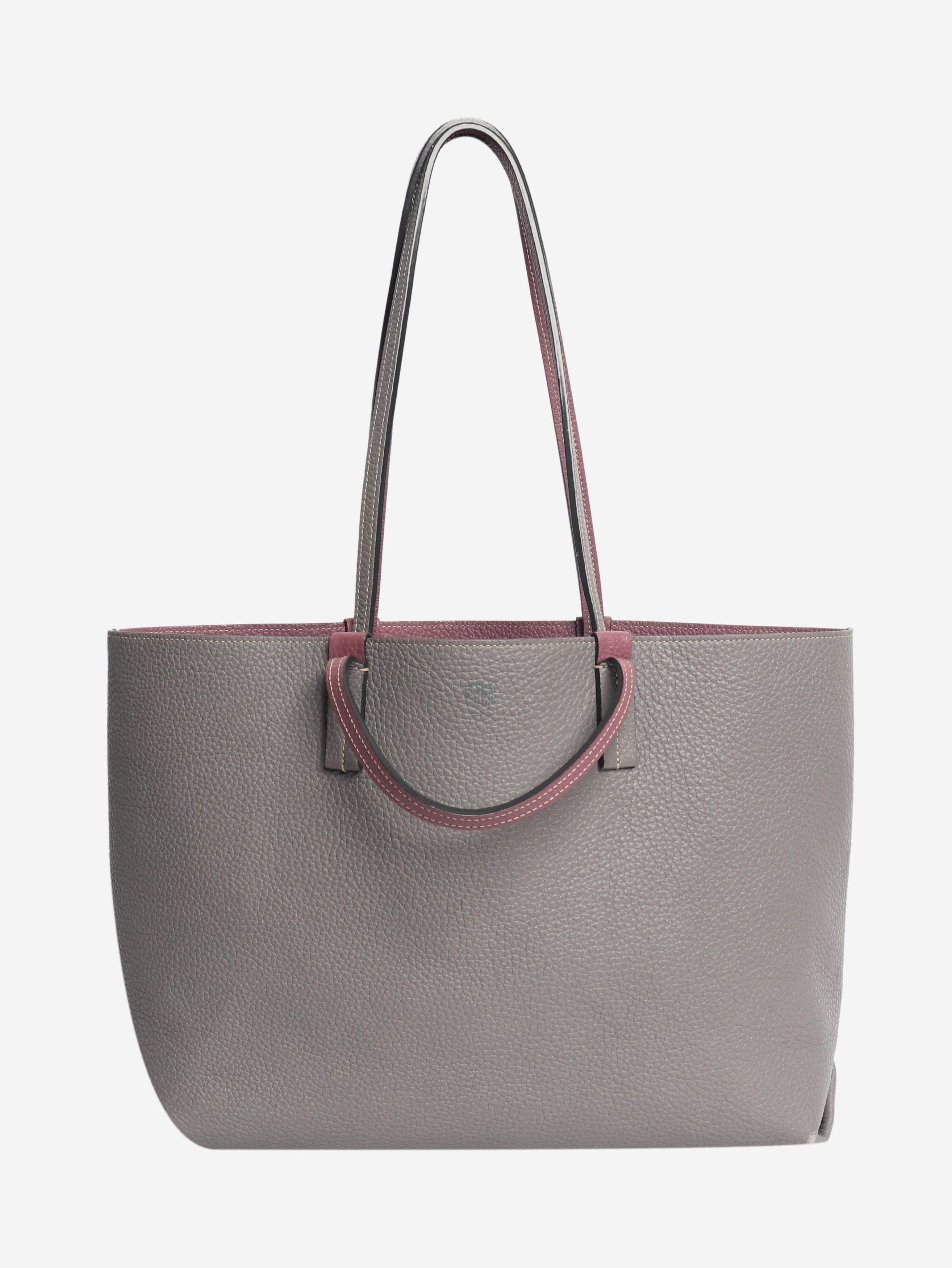 Moynat Grey leather tote bag Size ONE SIZE - 3 Thumbnail