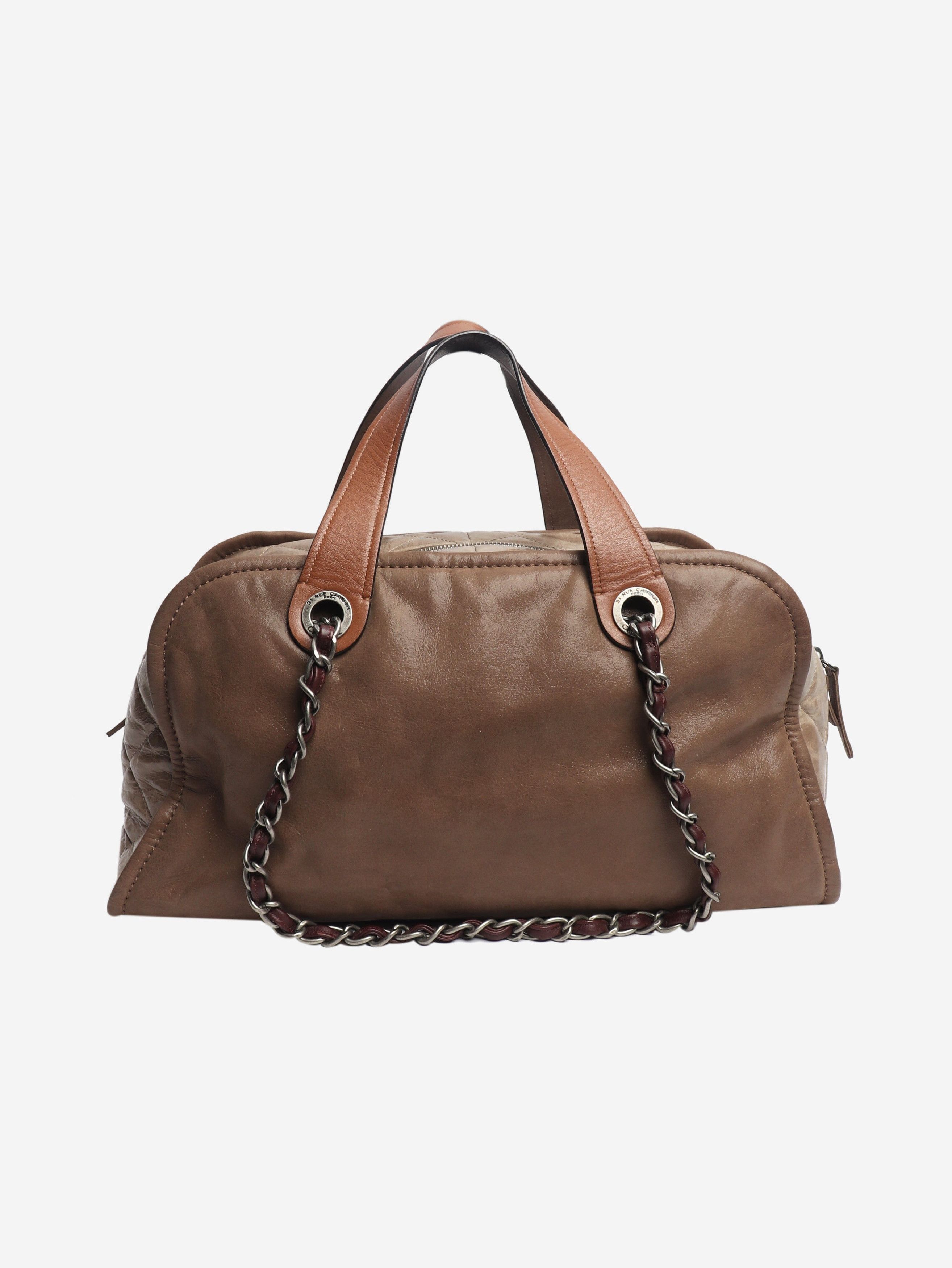 Chanel Brown 2010 leather 2way bag Size ONE SIZE - 4 Thumbnail