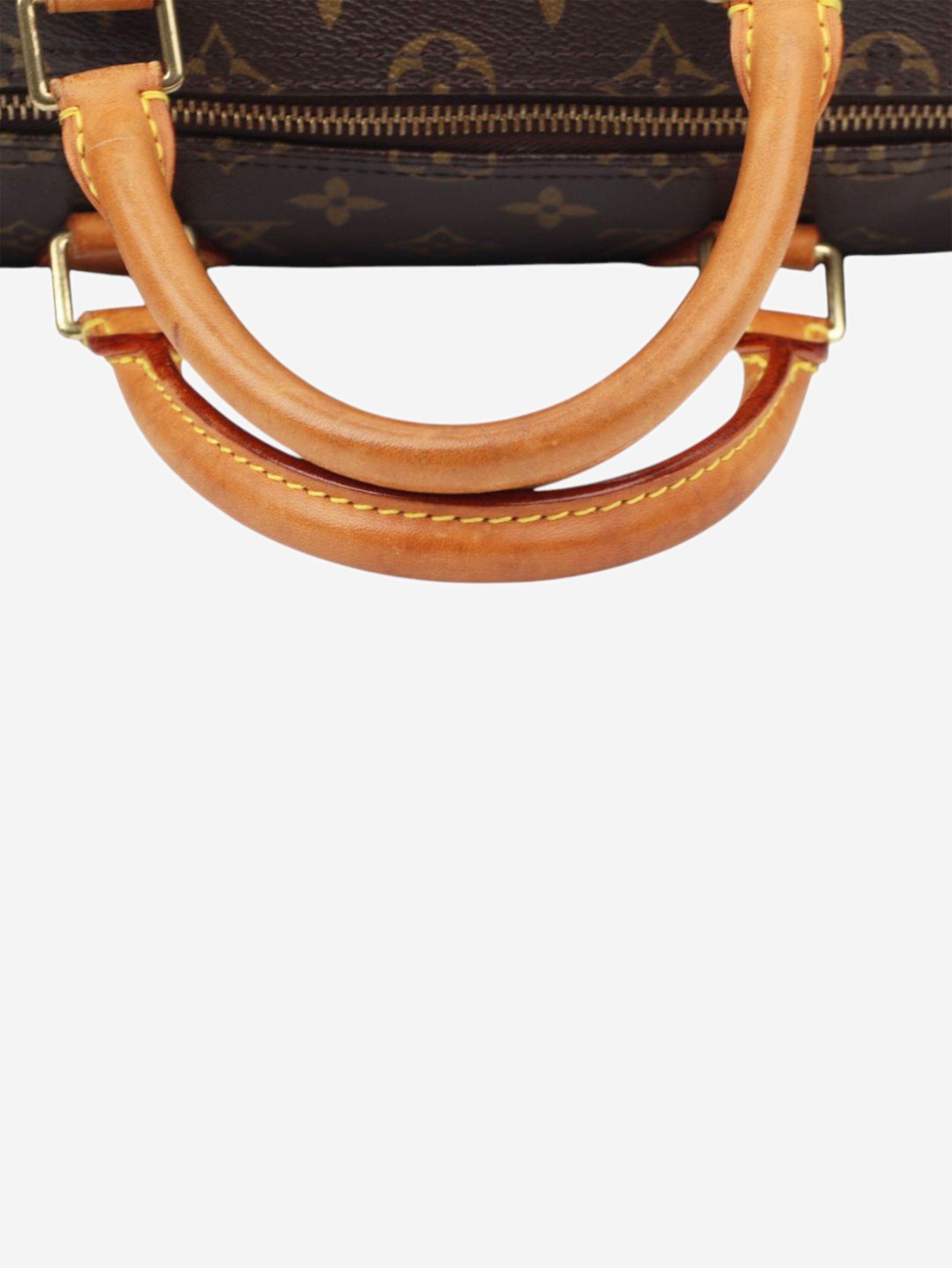 Louis Vuitton Brown Monogram Speedy 35 bag Size ONE SIZE - 17 Thumbnail