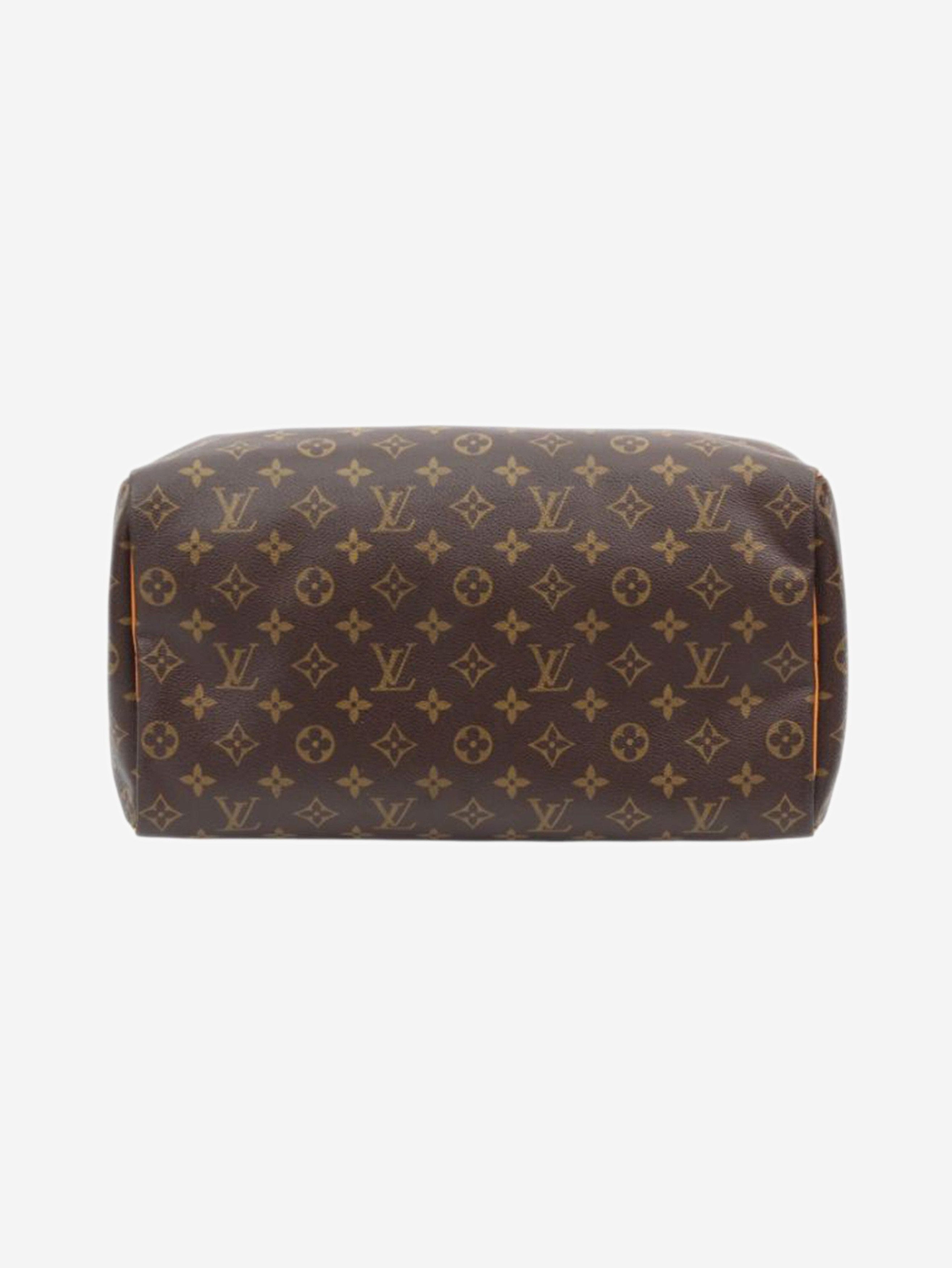 Louis Vuitton Brown Monogram Speedy 35 bag Size ONE SIZE - 3 Thumbnail