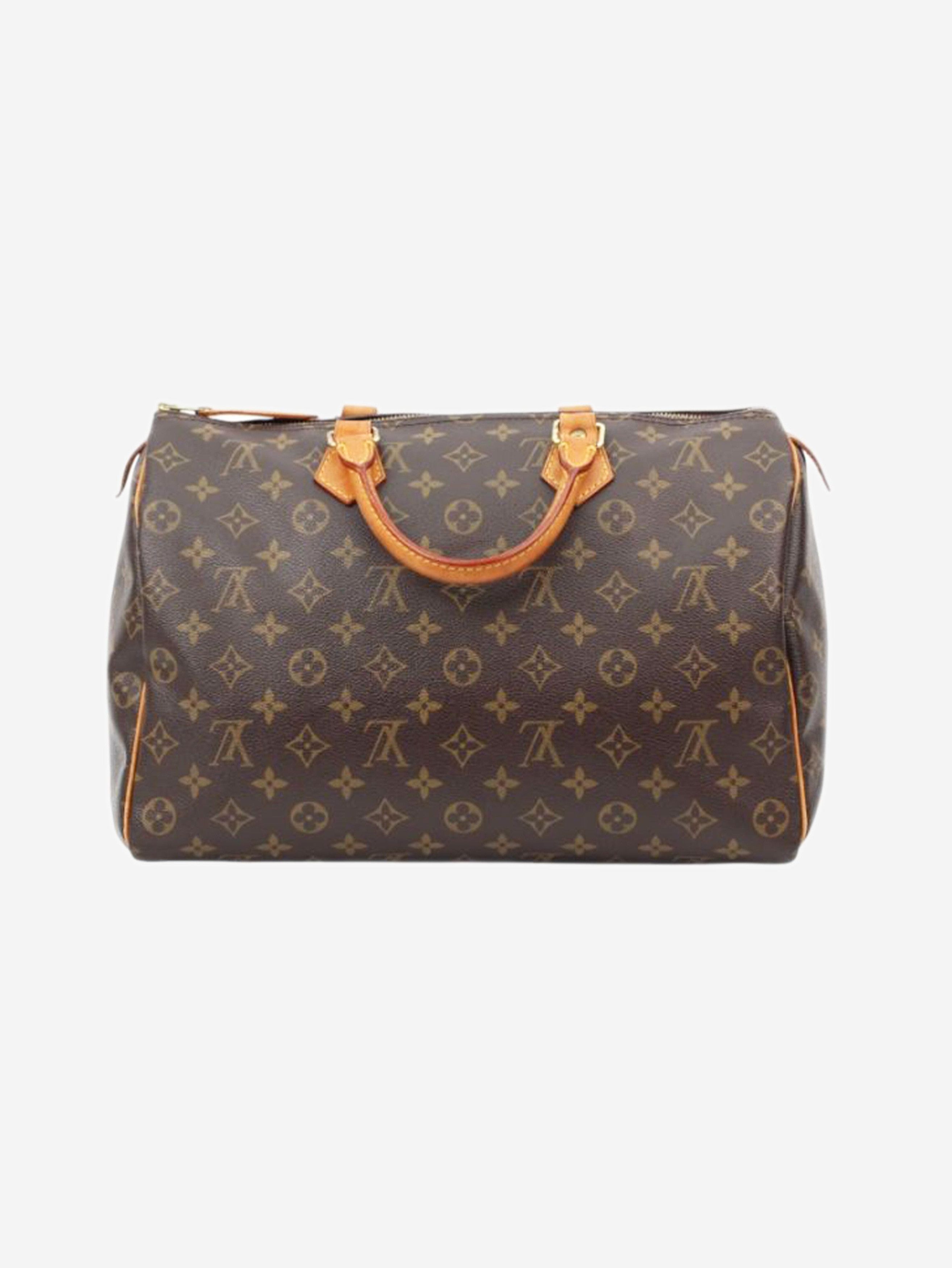 Louis Vuitton Brown Monogram Speedy 35 bag Size ONE SIZE - 2 Thumbnail