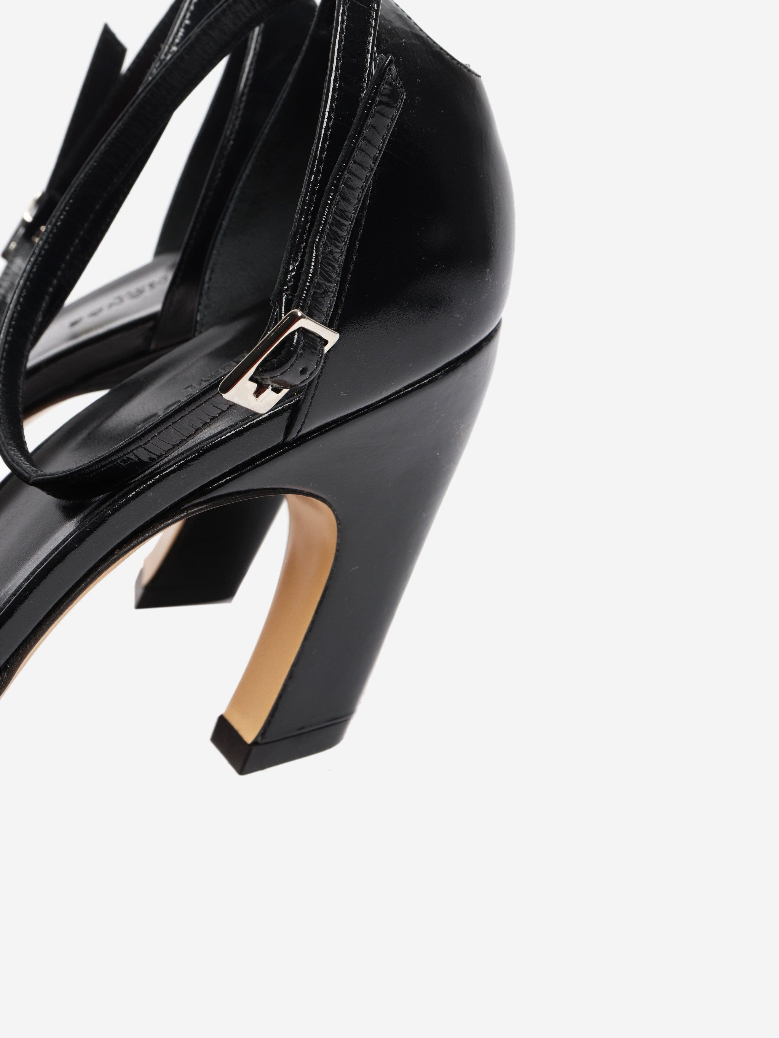 Le Monde Beryl Black Victoria leather pumps - EU 42 Size US 11 / IT 41 - 4 Thumbnail