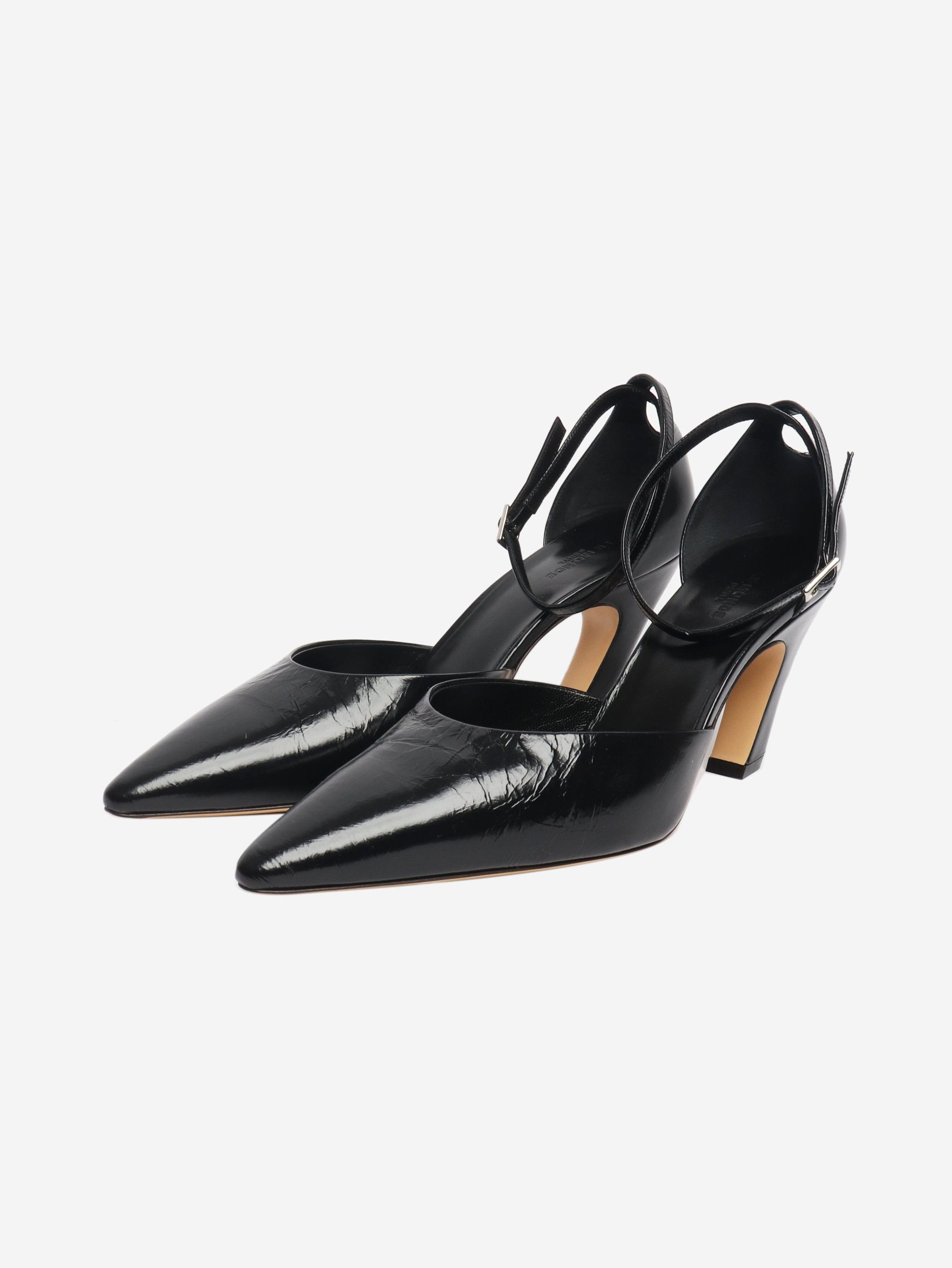 Le Monde Beryl Black Victoria leather pumps - EU 42 Size US 11 / IT 41 - 2 Thumbnail