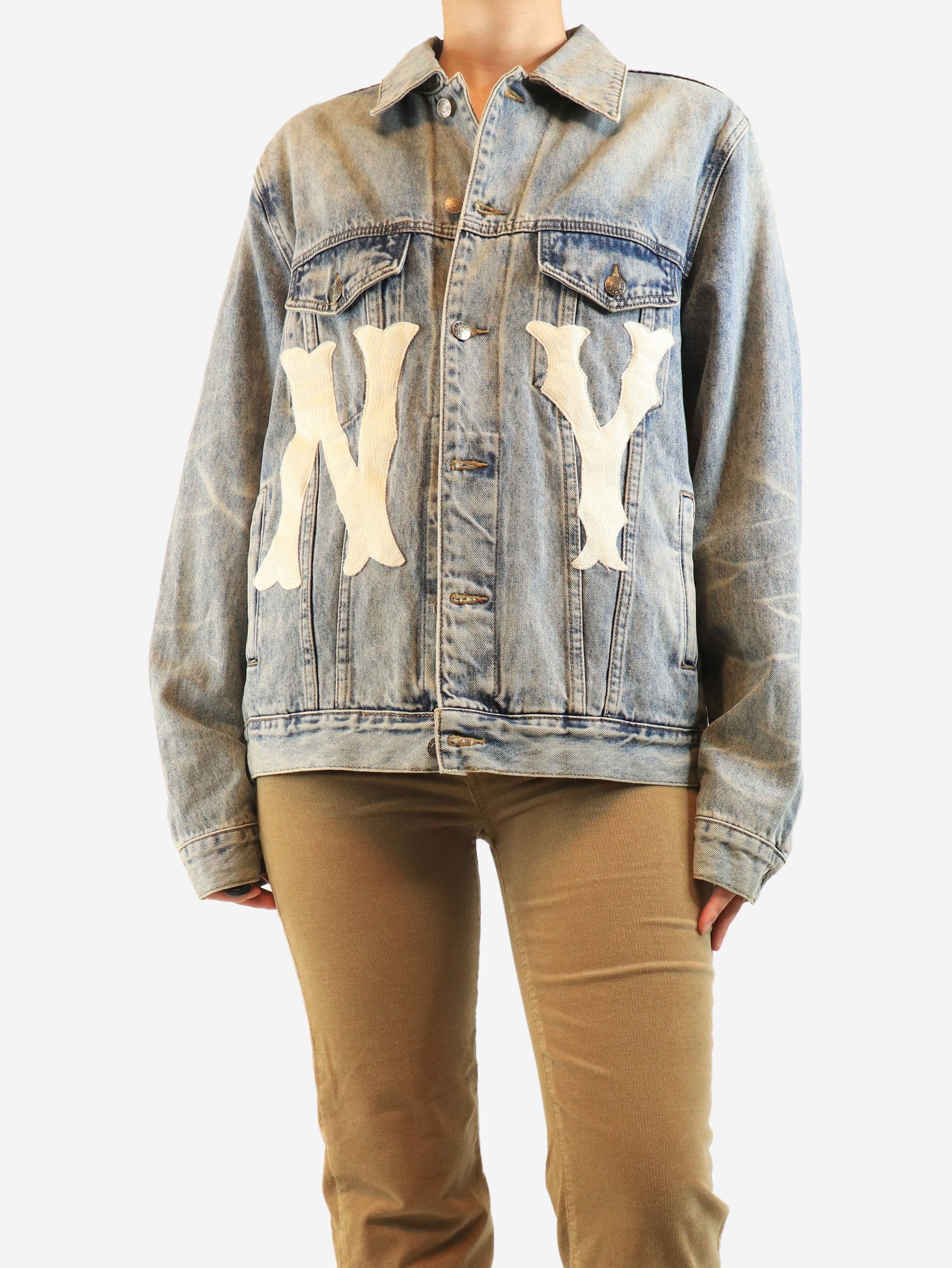 Gucci Blue Yankees denim jacket - Size S / US 4 / IT 40 - 2 Thumbnail