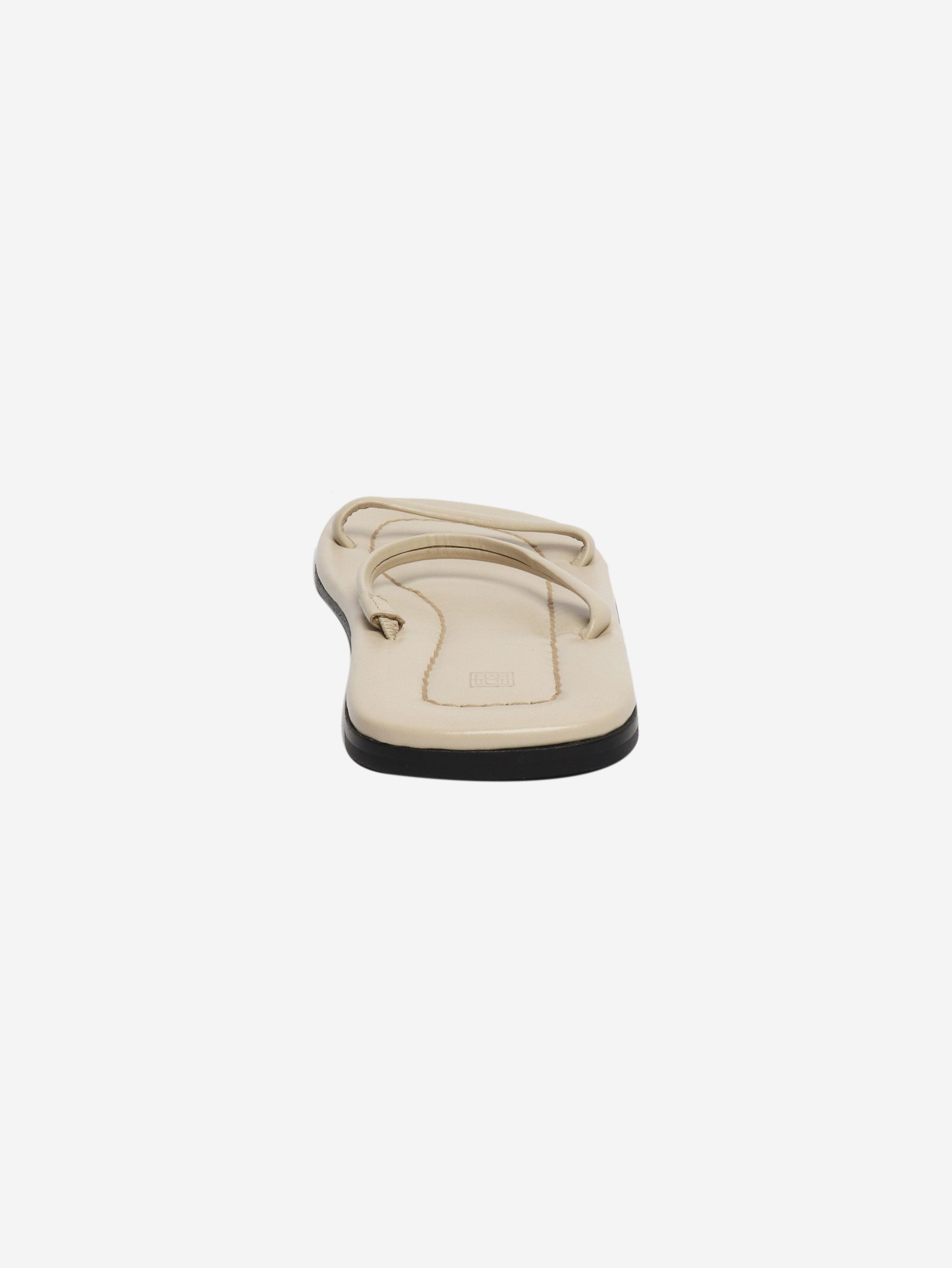 Toteme Cream leather sandals - EU 39 Size US 8.5 / IT 38.5 - 3 Thumbnail