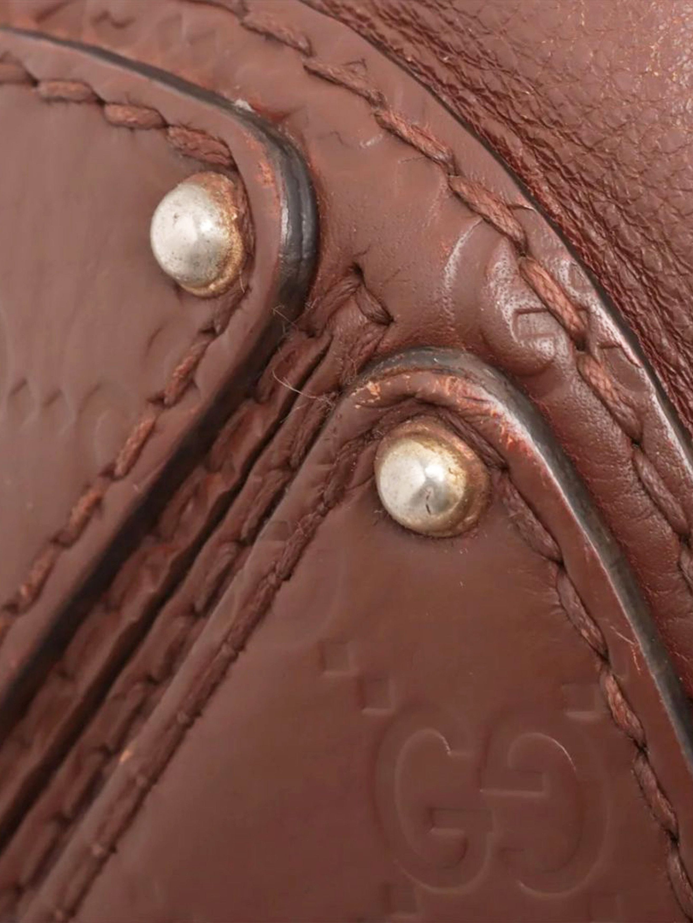 Gucci Brown Indy leather shoulder bag Size ONE SIZE - 14 Thumbnail