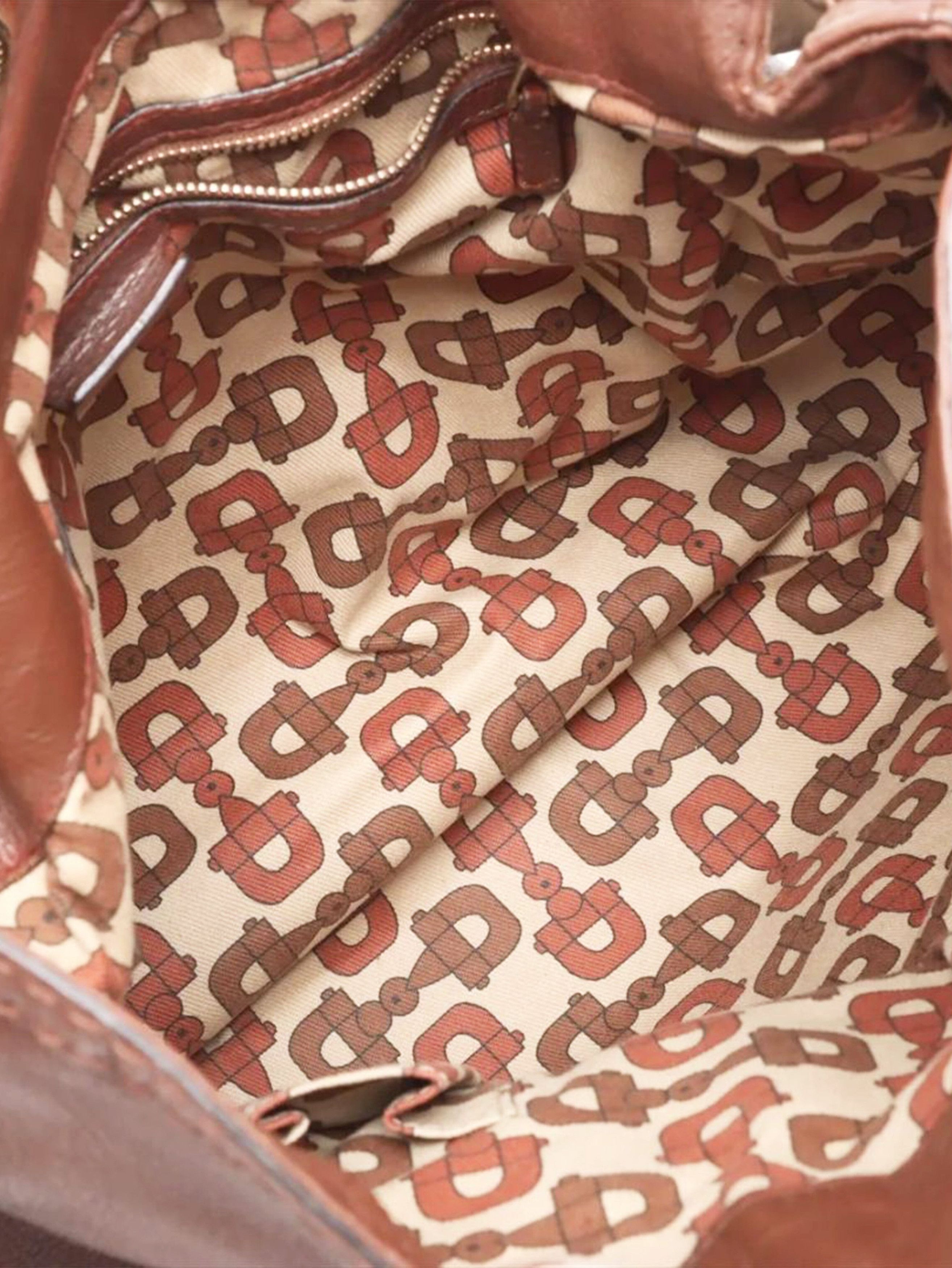 Gucci Brown Indy leather shoulder bag Size ONE SIZE - 8 Thumbnail