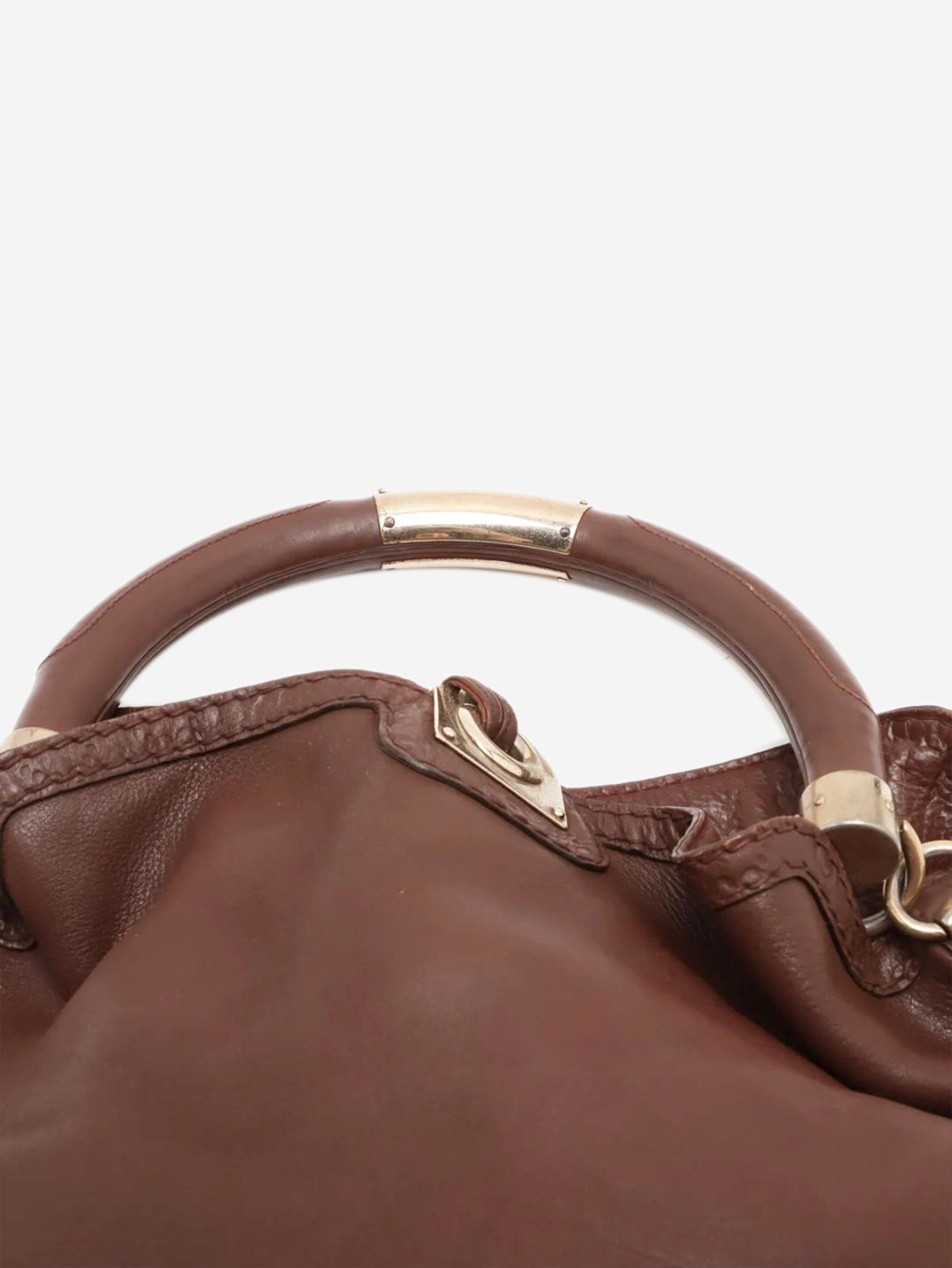 Gucci Brown Indy leather shoulder bag Size ONE SIZE - 6 Thumbnail