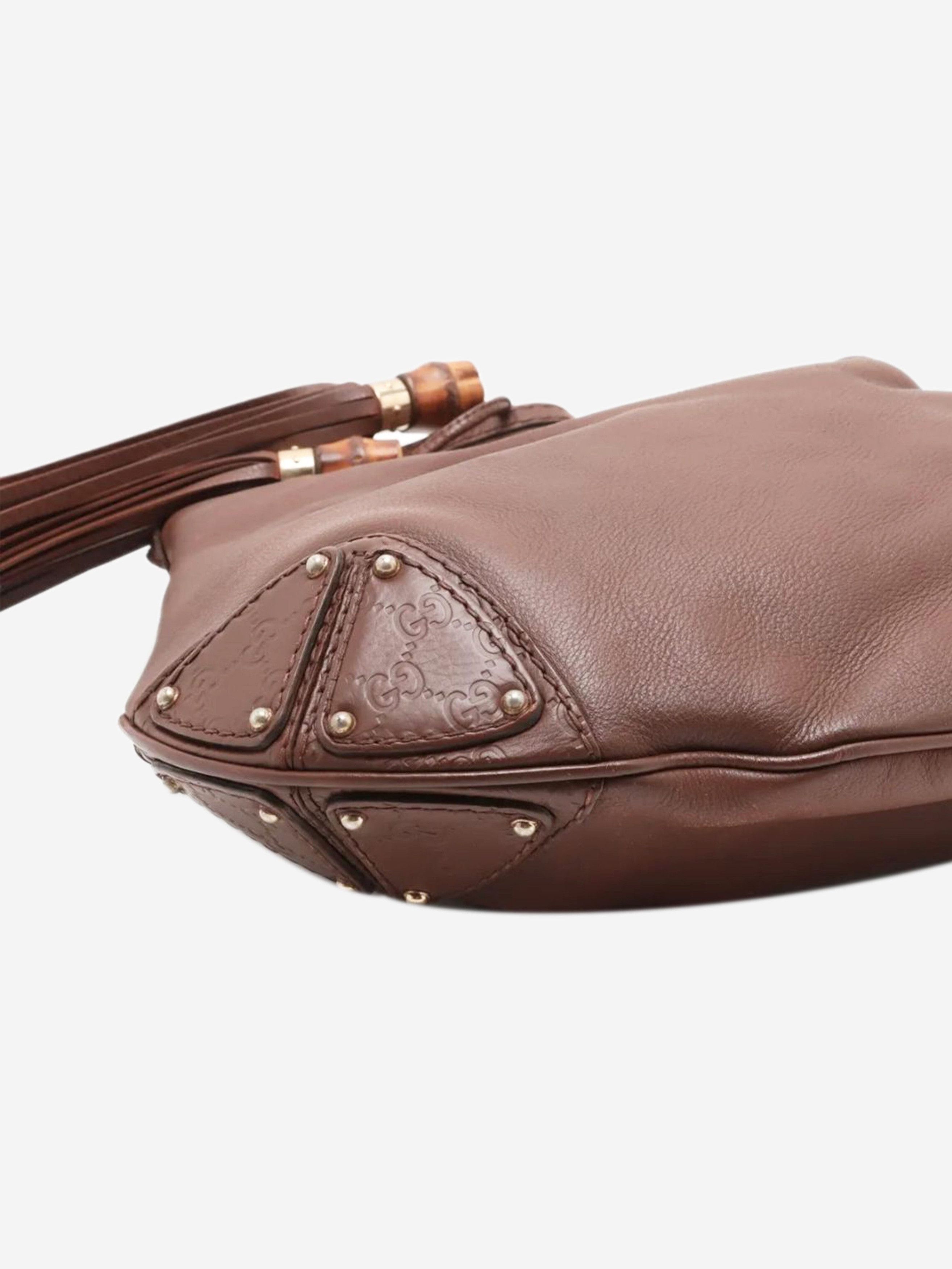 Gucci Brown Indy leather shoulder bag Size ONE SIZE - 4 Thumbnail