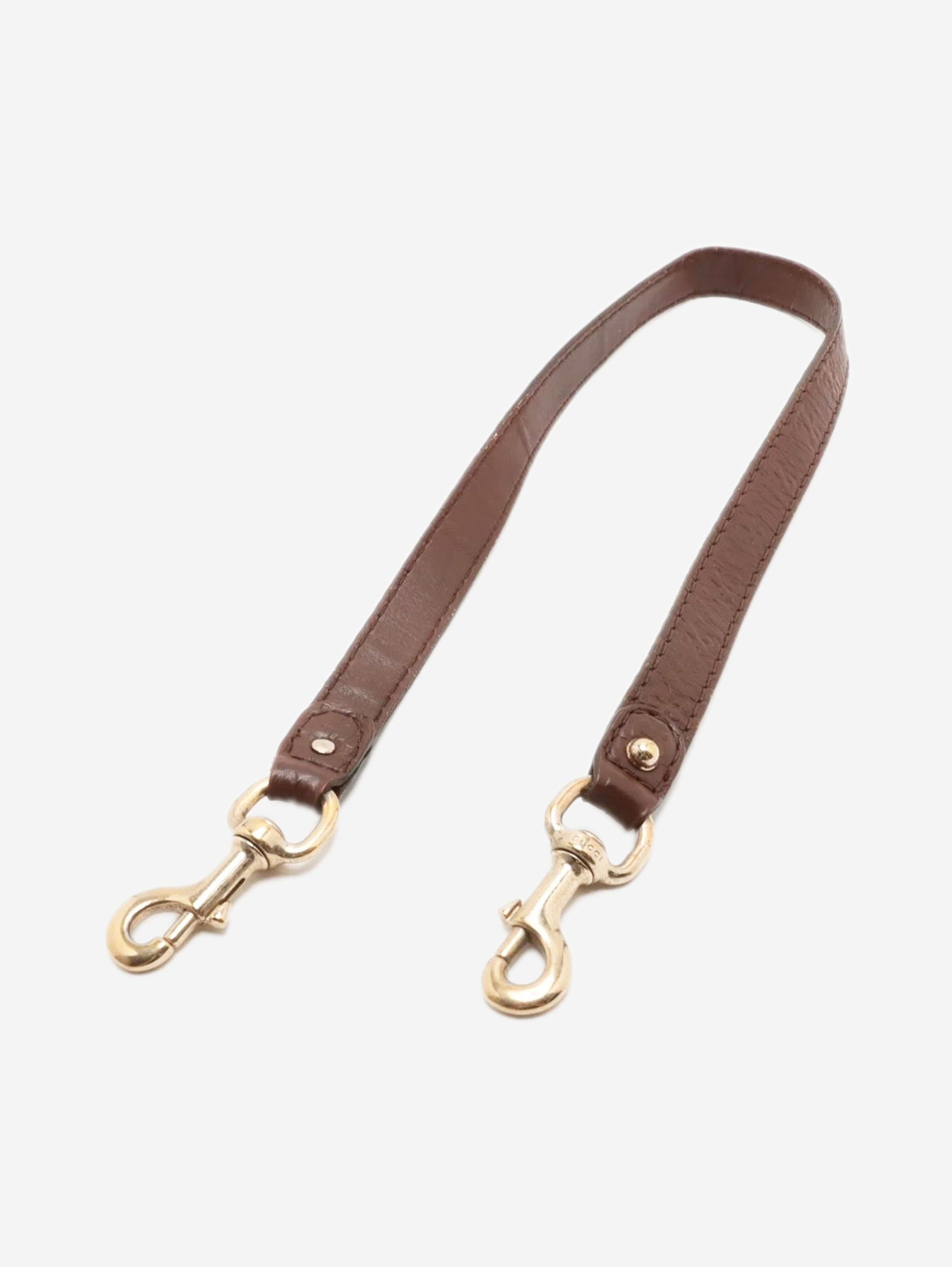 Gucci Brown Indy leather shoulder bag Size ONE SIZE - 7 Thumbnail