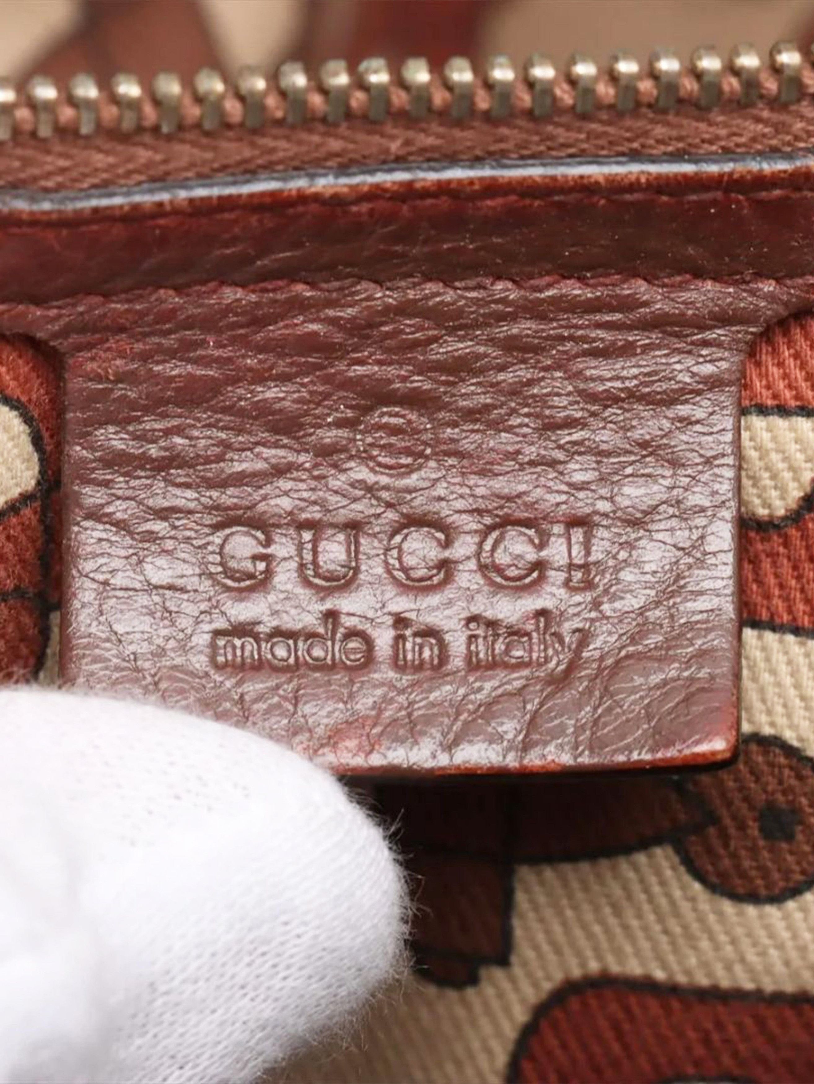 Gucci Brown Indy leather shoulder bag Size ONE SIZE - 10 Thumbnail