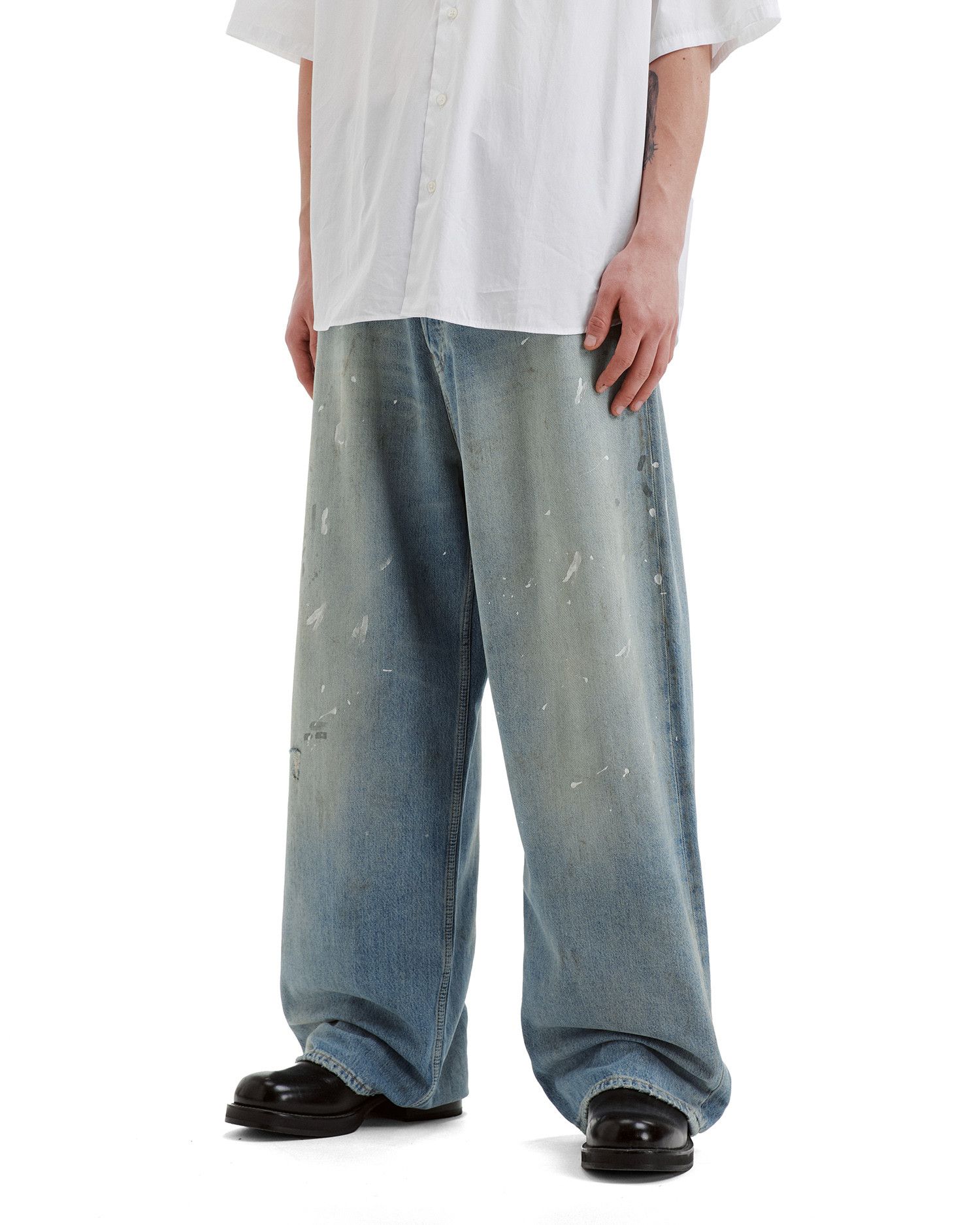 Acne Studios Acne Studios Splatter Distressed Design Jeans Size US 28 / EU 44 - 3 Thumbnail