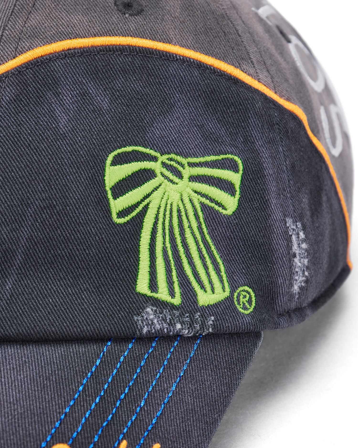 Acne Studios Acne Studios Bow Embroidery Cap Size ONE SIZE - 6 Thumbnail