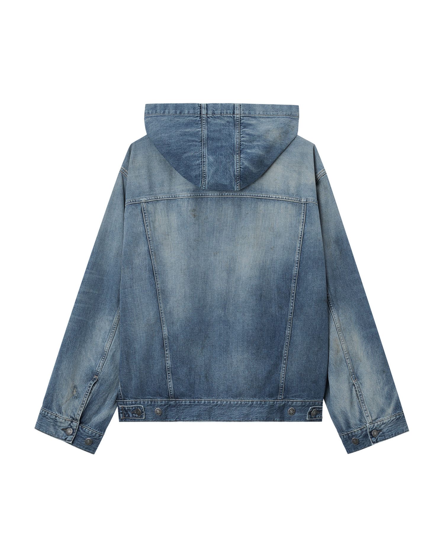 Acne Studios Acne Studios Hooded Denim Jacket Size S / US 4 / IT 40 - 6 Thumbnail