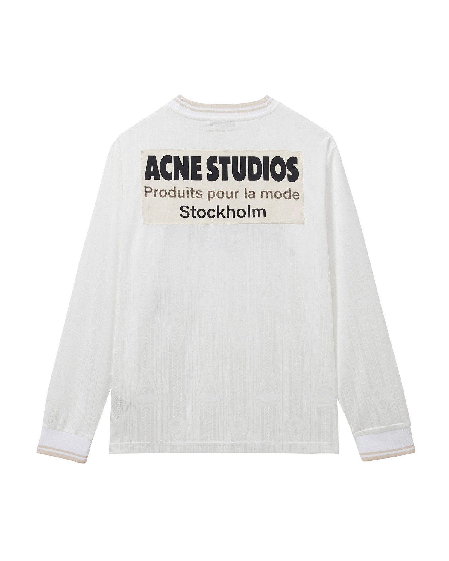 Acne Studios Acne Studios Letter Printed Long Sleeve Top Size US XL / EU 56 / 4 - 6 Thumbnail