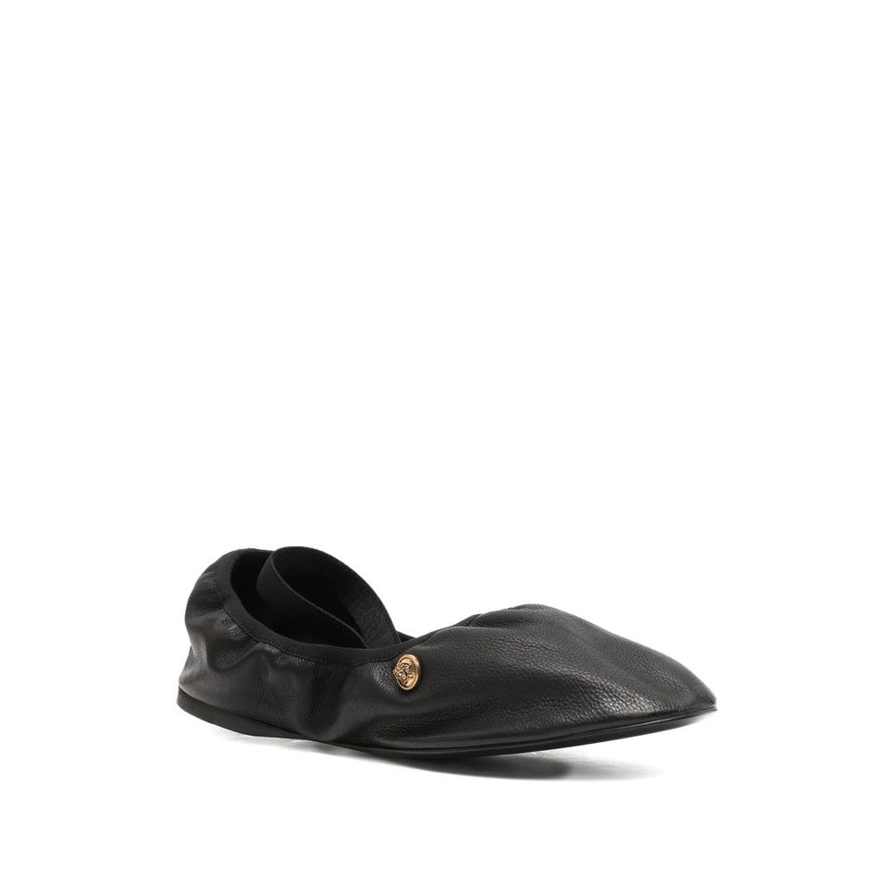 Versace Versace BLACK Ballet Flats Size US 9 / IT 39 - 3 Thumbnail