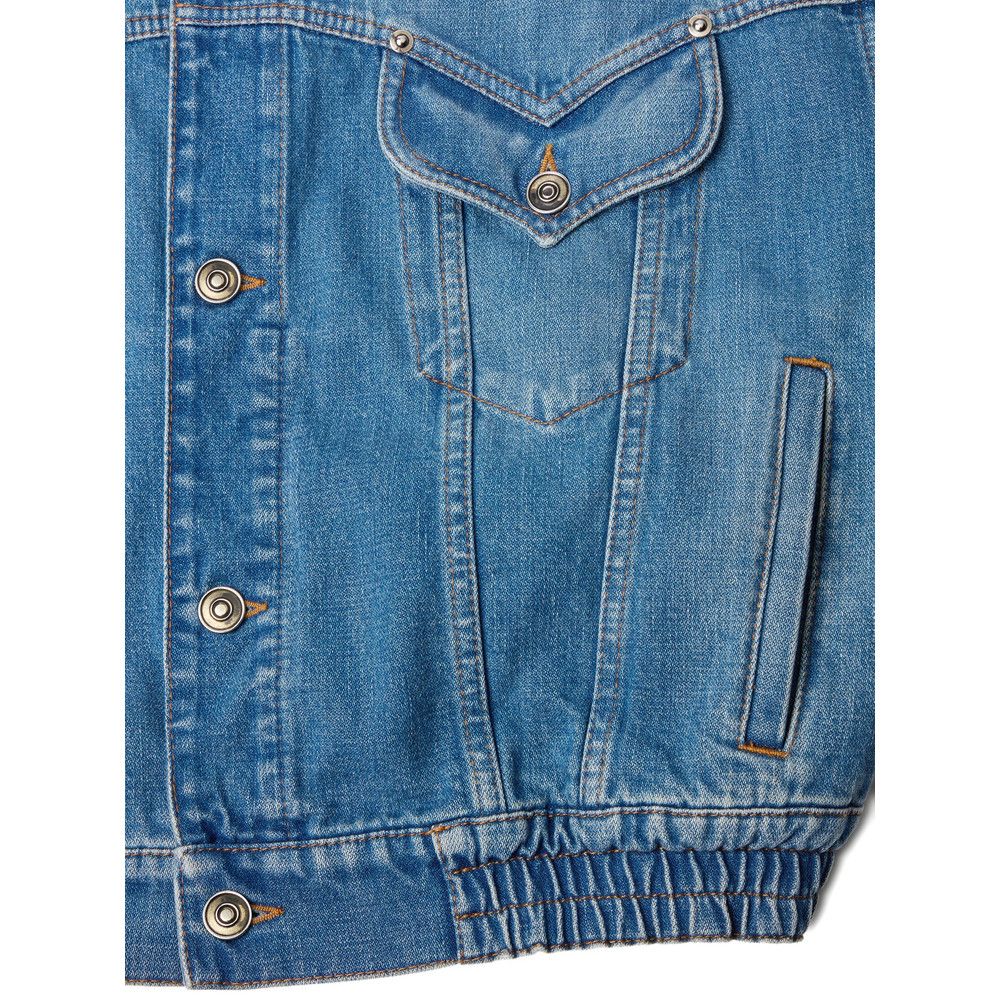 Versace Versace BLUE Jackets - Denim Jackets Size US L / EU 52-54 / 3 - 4 Thumbnail