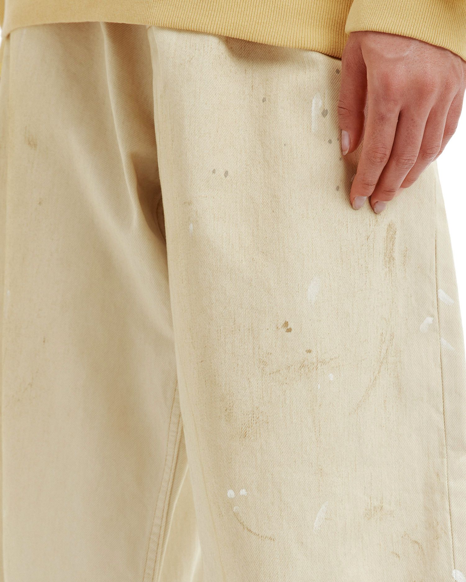 Acne Studios Acne Studios 2023 SUPER BAGGY Splatter Distressed Design ... Size 26" / US 2 / IT 38 - 5 Thumbnail