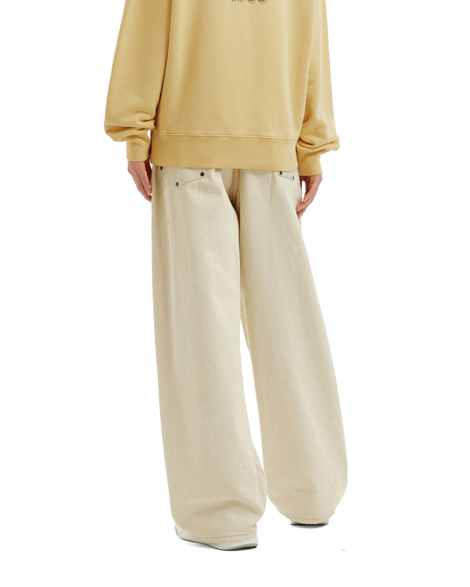 Acne Studios Acne Studios 2023 SUPER BAGGY Splatter Distressed Design ... Size 24" / US 00 / IT 34 - 4 Thumbnail