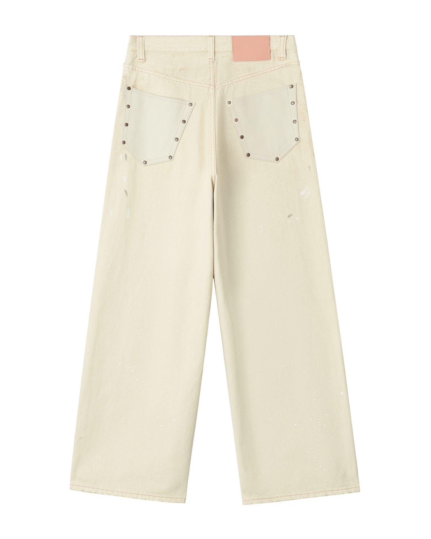 Acne Studios Acne Studios 2023 SUPER BAGGY Splatter Distressed Design ... Size 24" / US 00 / IT 34 - 6 Thumbnail
