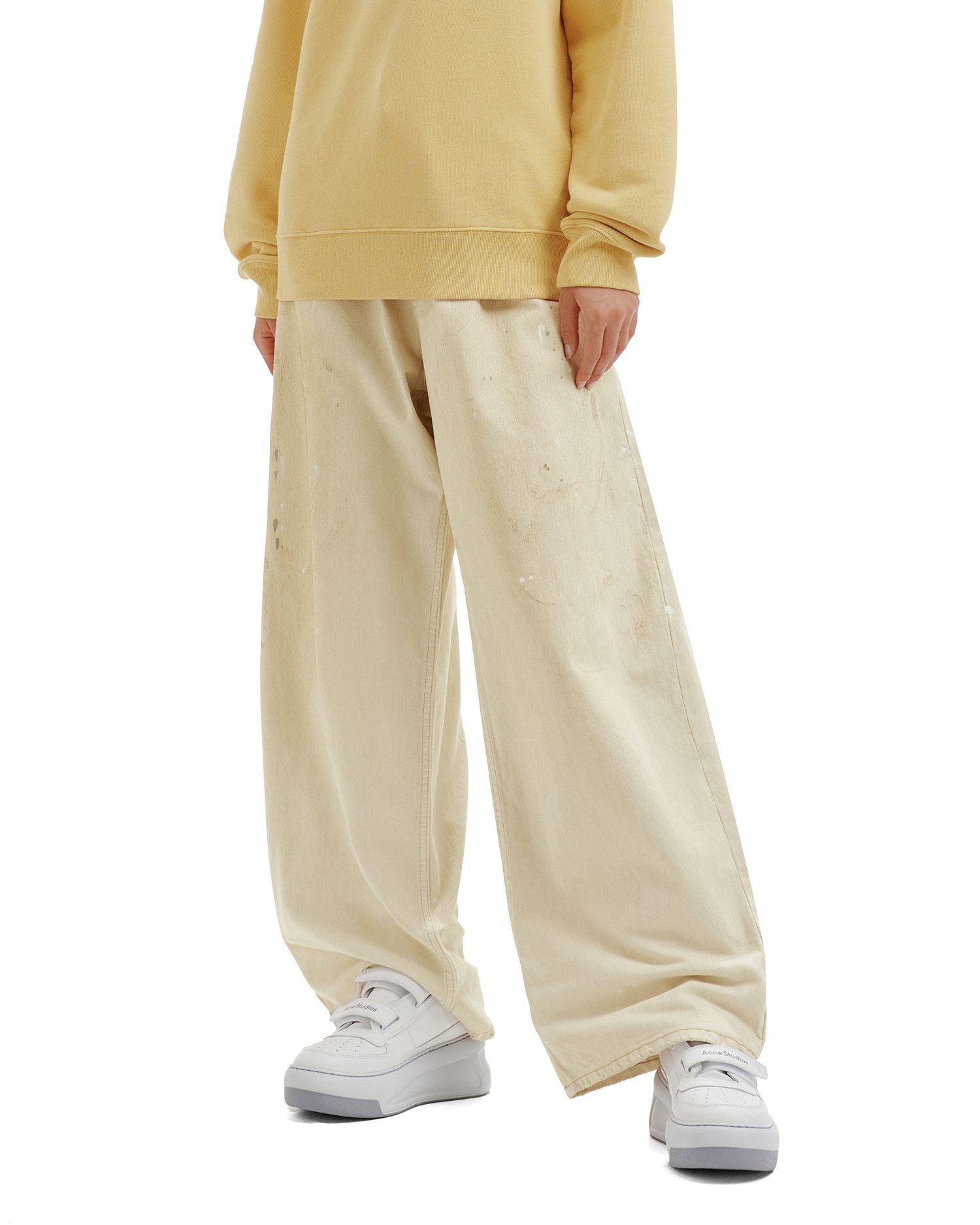 Acne Studios Acne Studios 2023 SUPER BAGGY Splatter Distressed Design ... Size 24" / US 00 / IT 34 - 3 Thumbnail