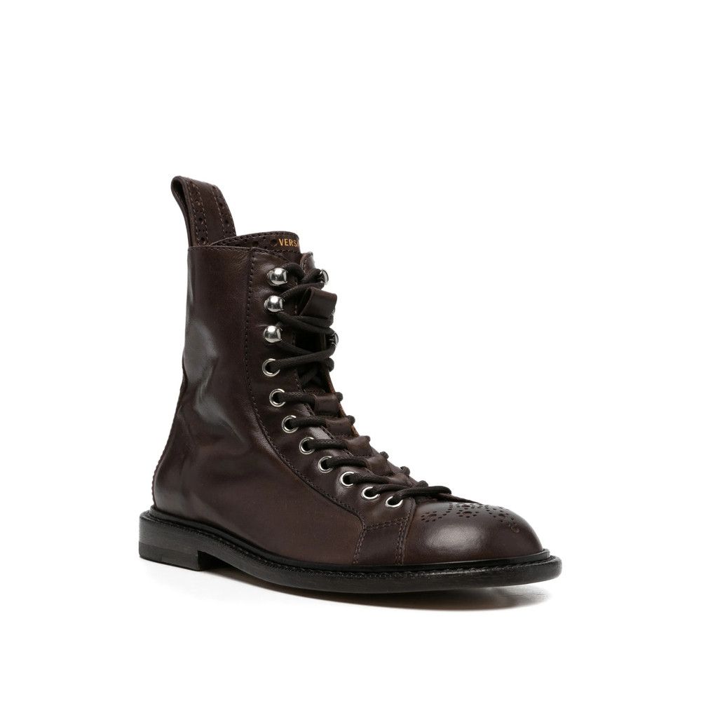 Versace Versace BROWN Boots Size US 7 / IT 37 - 2 Thumbnail