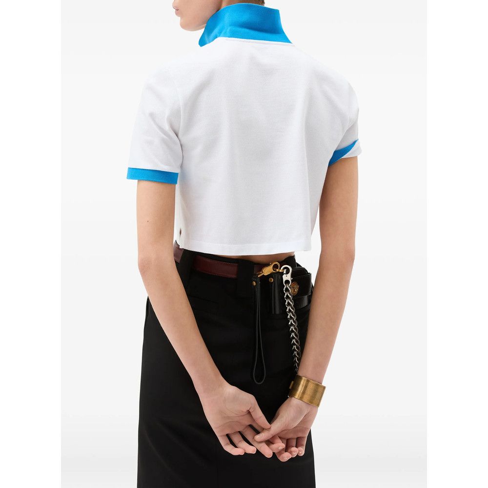 Versace Versace WHITE Tops - Polo Tops Size XS / US 0-2 / IT 36-38 - 4 Thumbnail