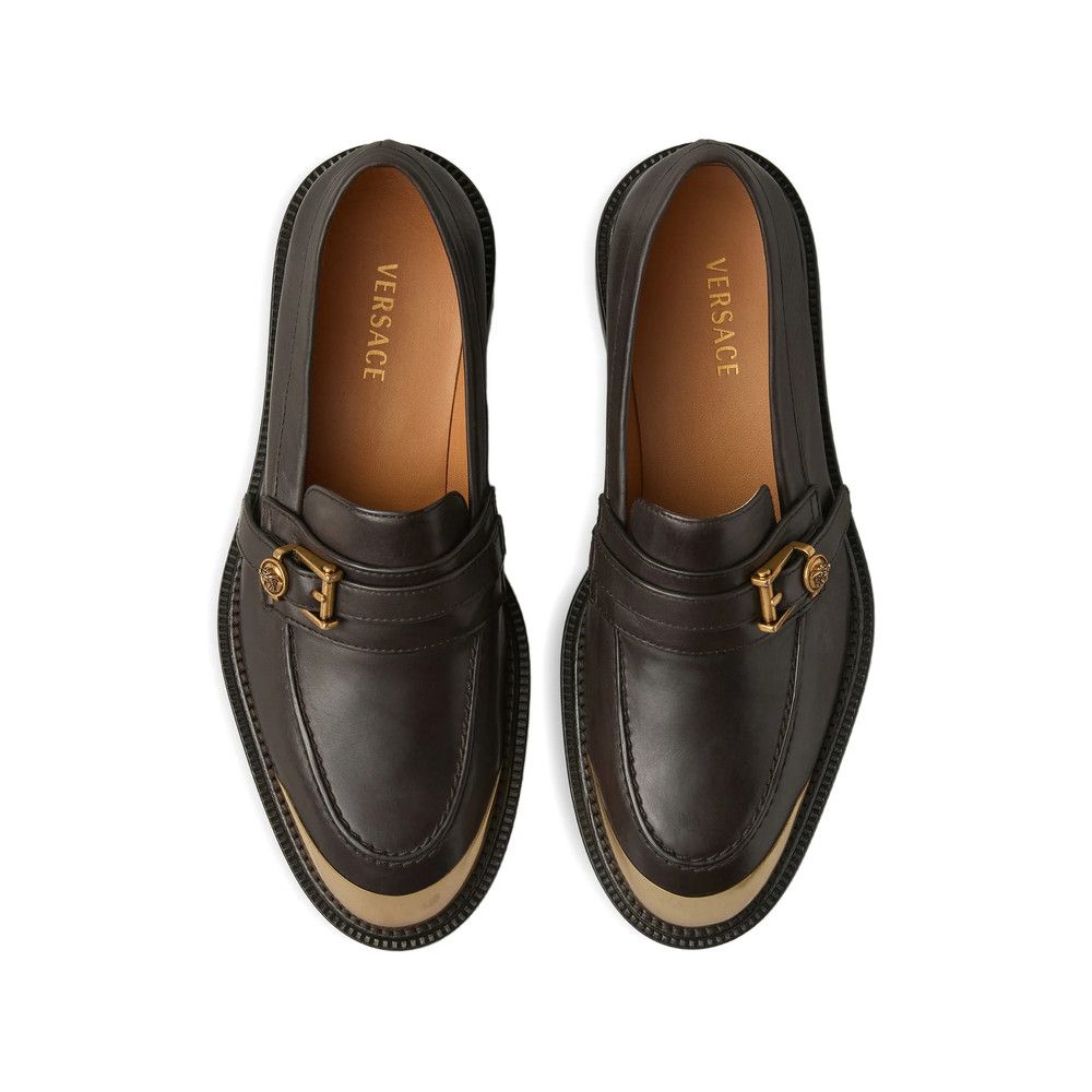 Versace Versace BROWN Loafers Size US 9 / IT 39 - 3 Thumbnail