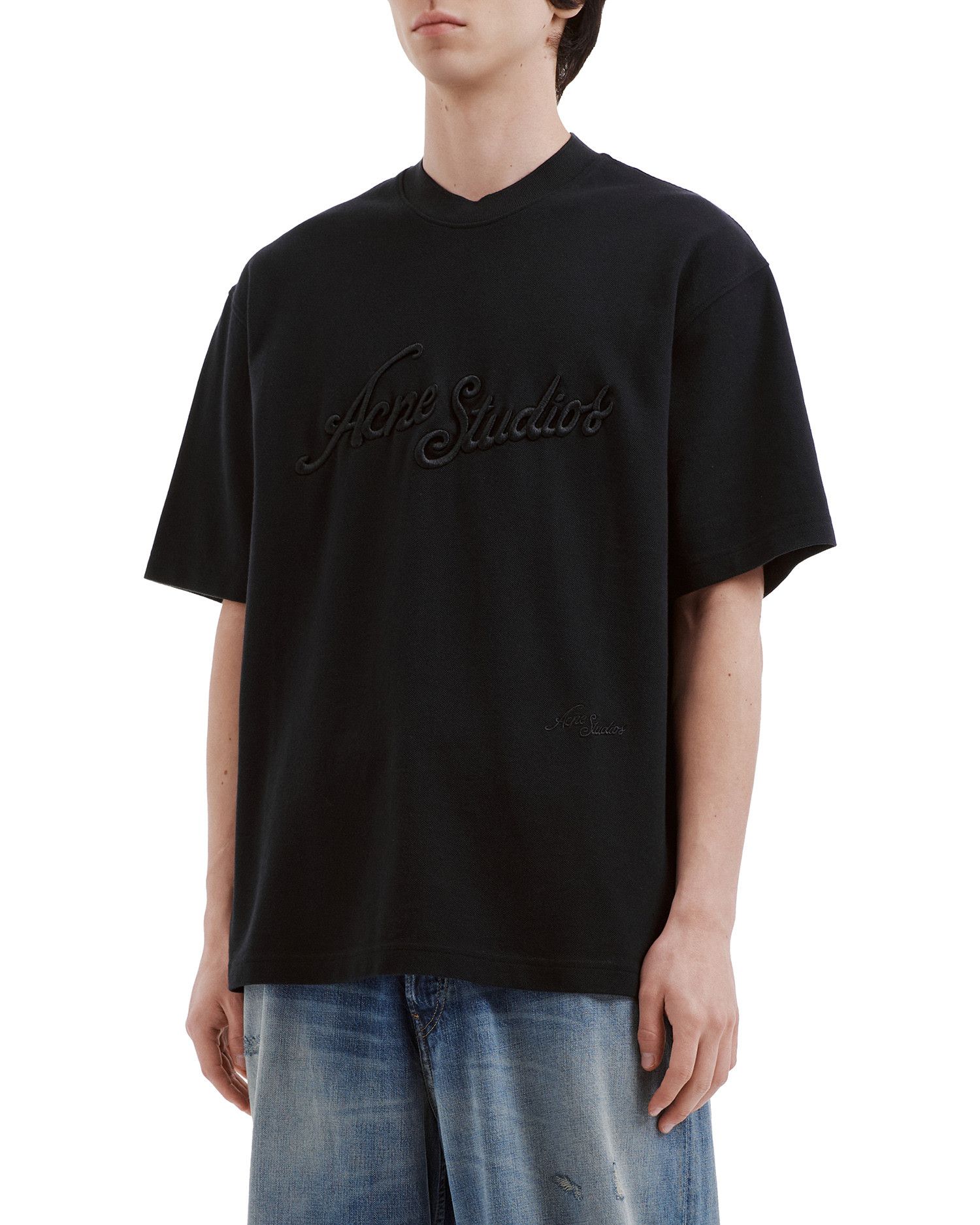 Acne Studios Acne Studios Letter Embroidery T-Shirt Size US L / EU 52-54 / 3 - 3 Thumbnail