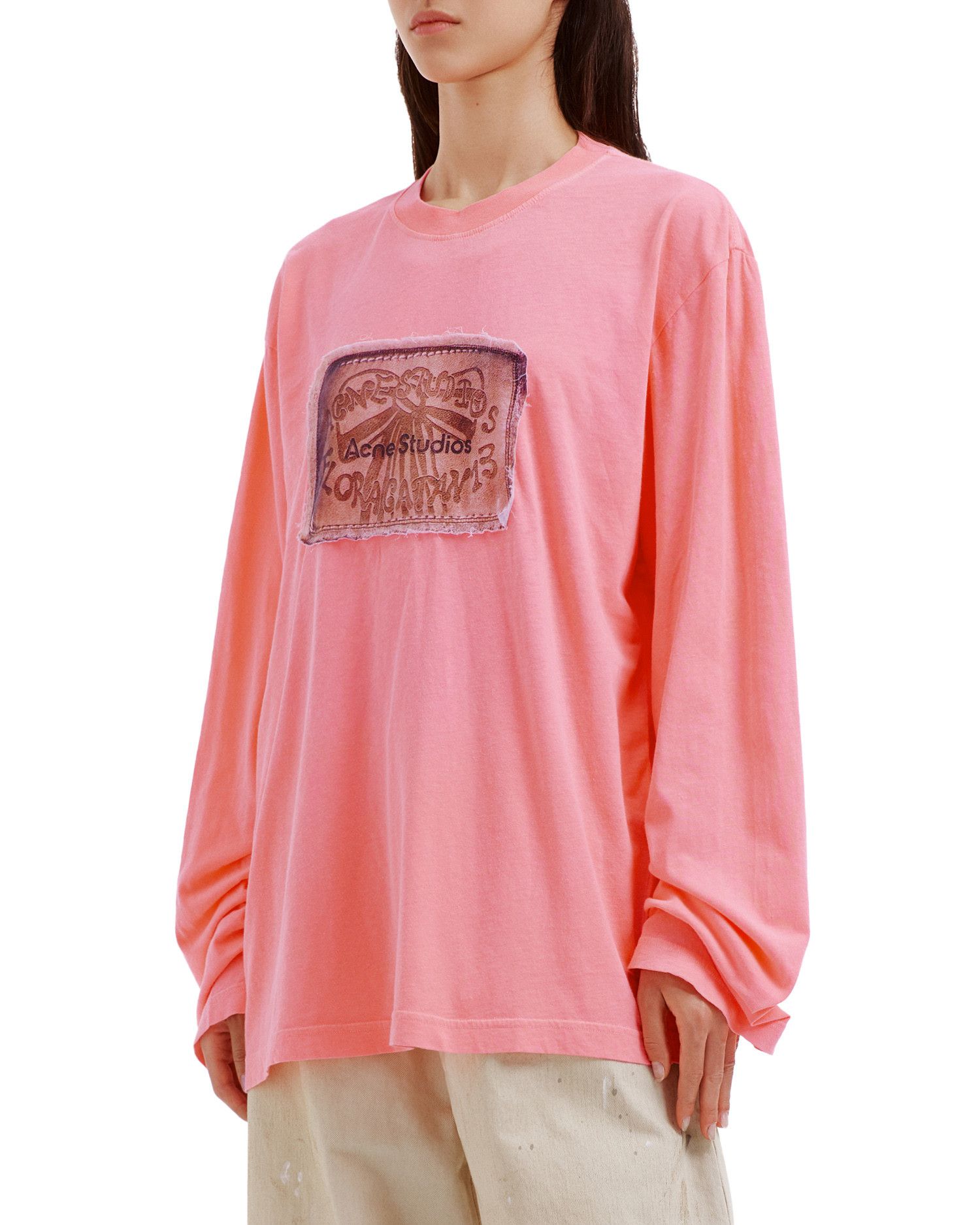 Acne Studios Acne Studios Patch Design Long Sleeve T-Shirt Size S / US 4 / IT 40 - 3 Thumbnail