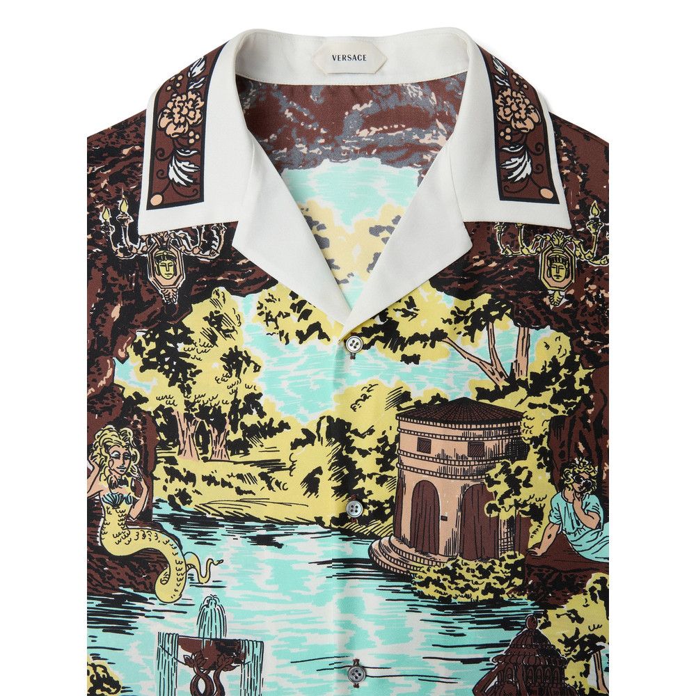 Versace Versace BROWN Shirts Size US L / EU 52-54 / 3 - 4 Thumbnail